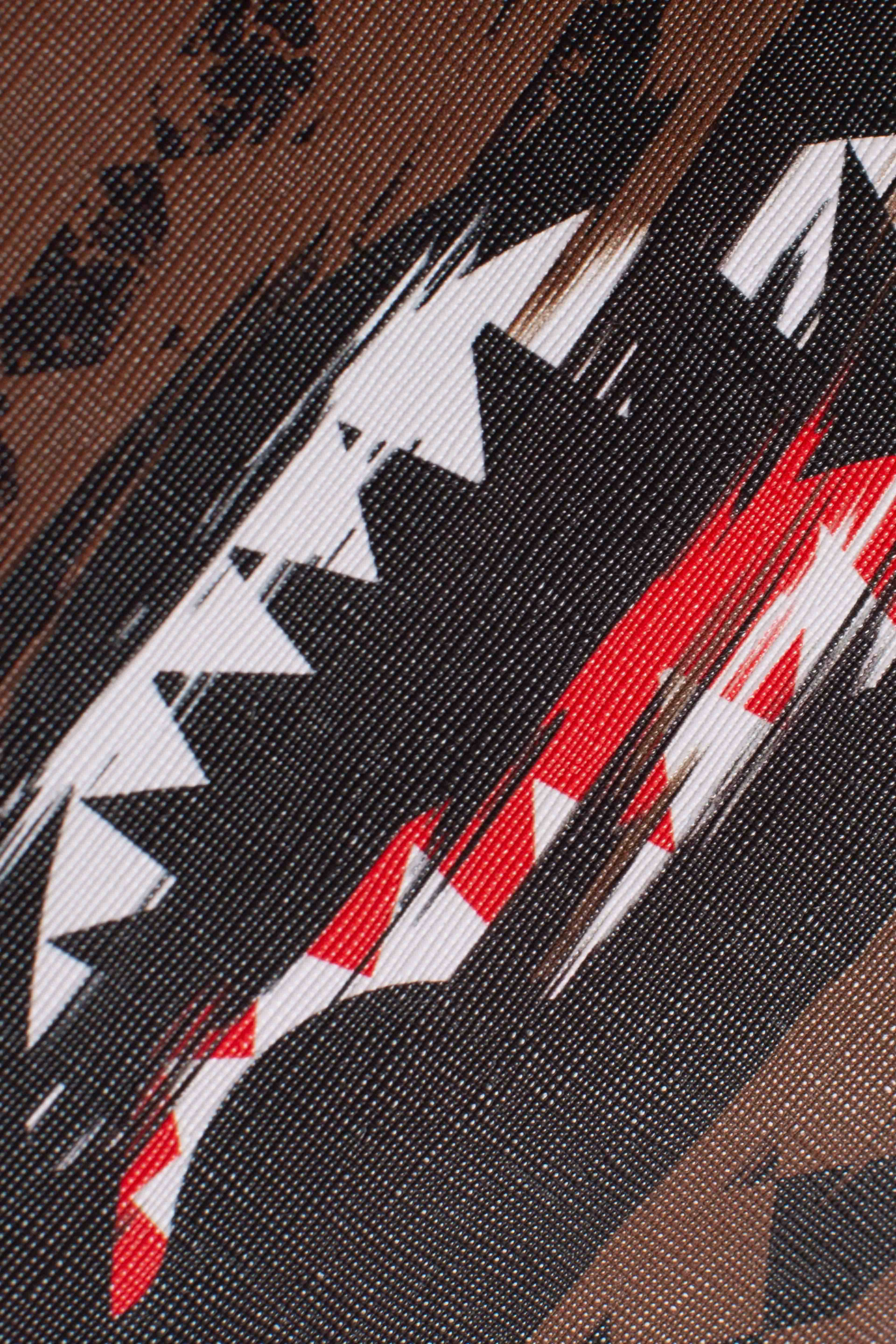 POCHETTE SMEARED GRUNGE CROSSBODY POUCHETTE