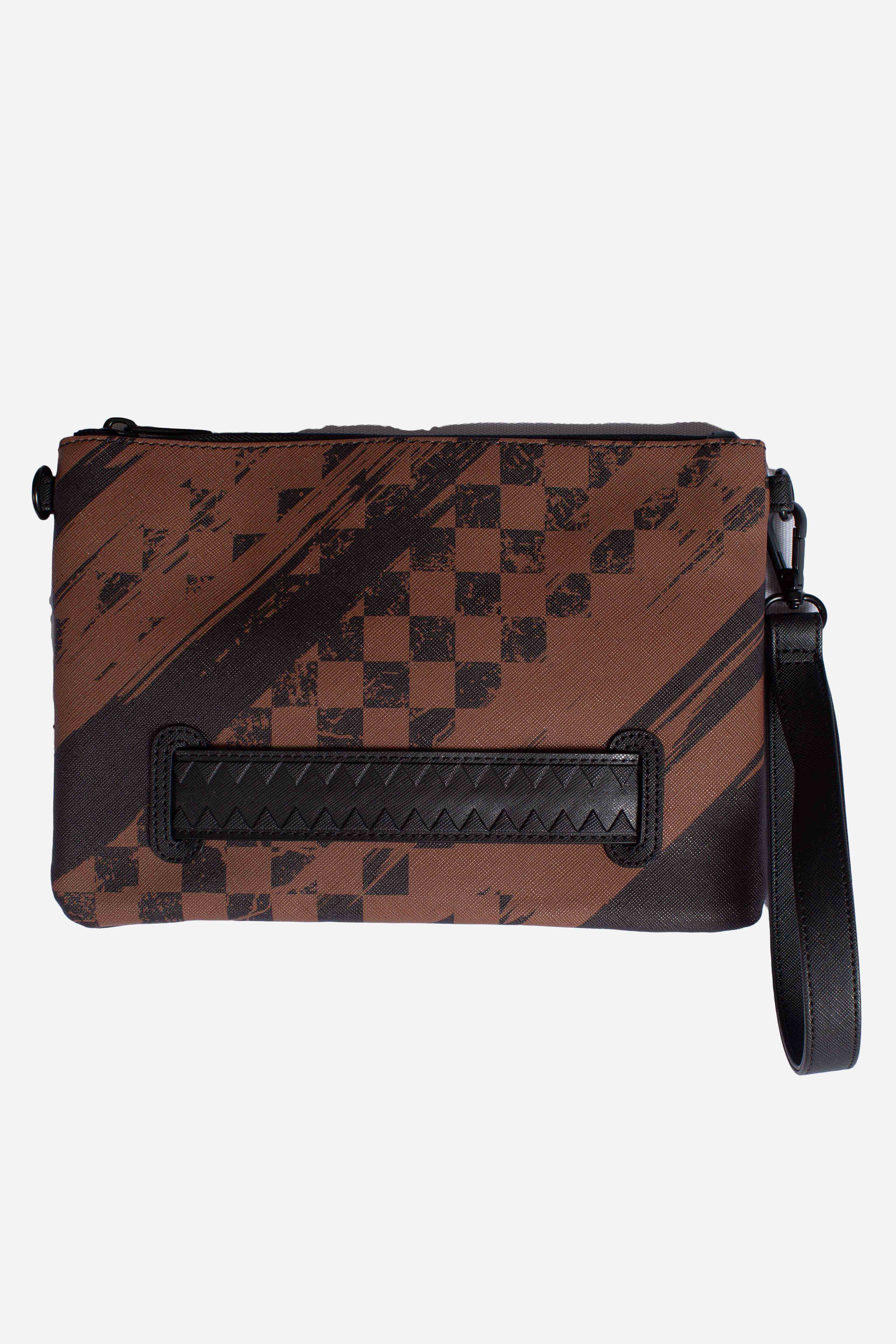 POCHETTE SMEARED GRUNGE CROSSBODY POUCHETTE