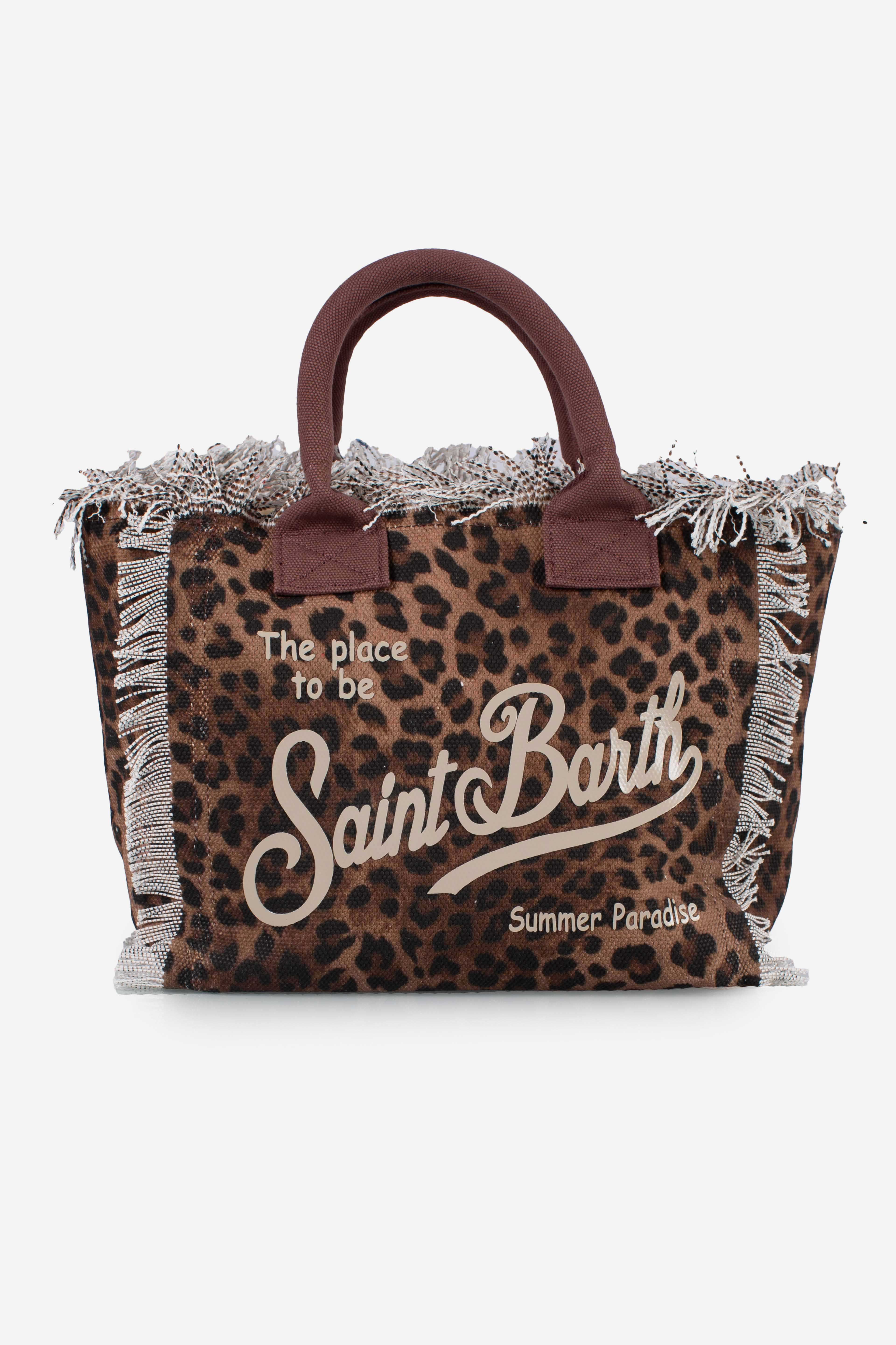 Borsa Colette con stampa leopardata