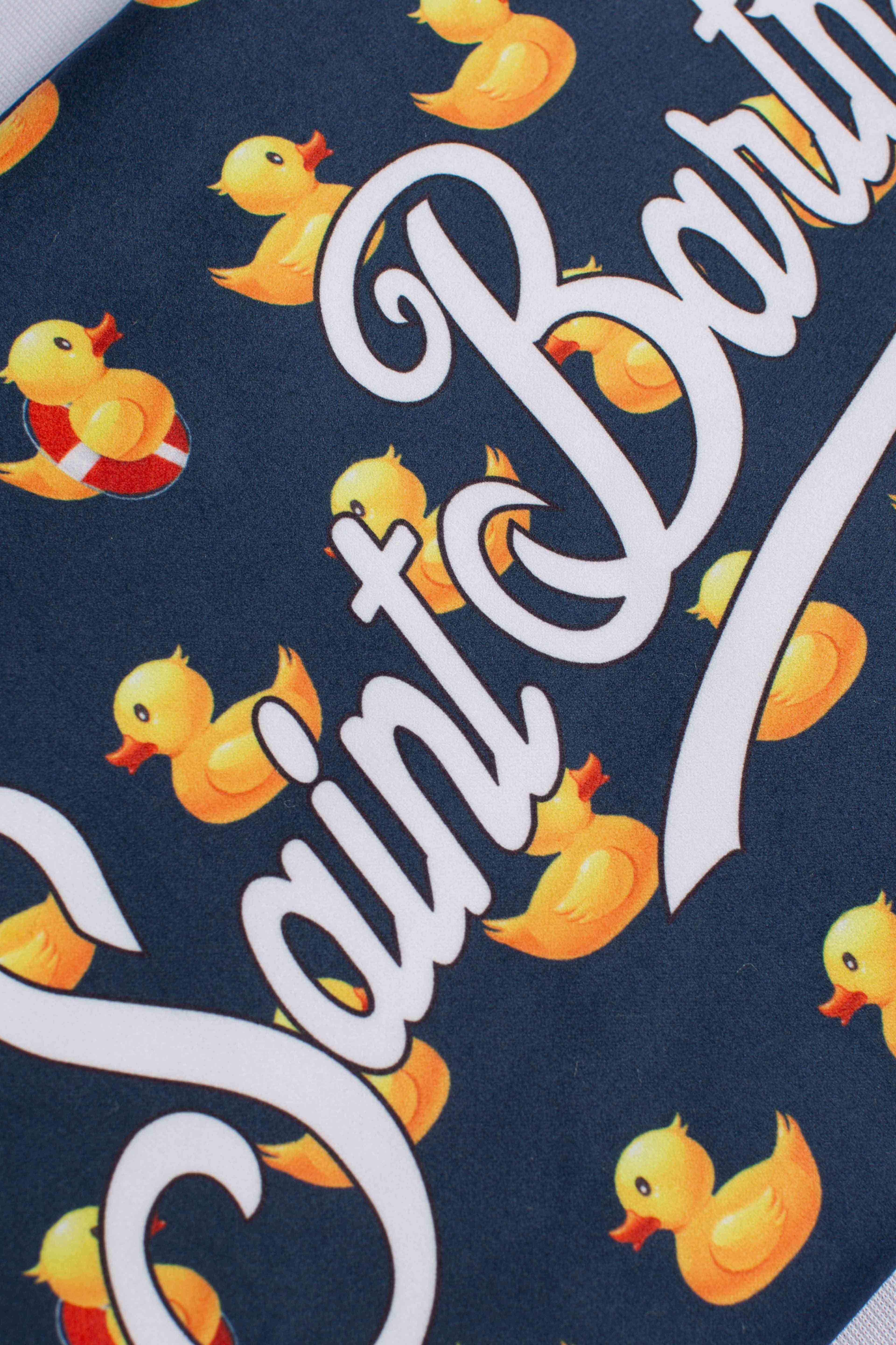 Telo mare Aidan con stampa Ducky e logo