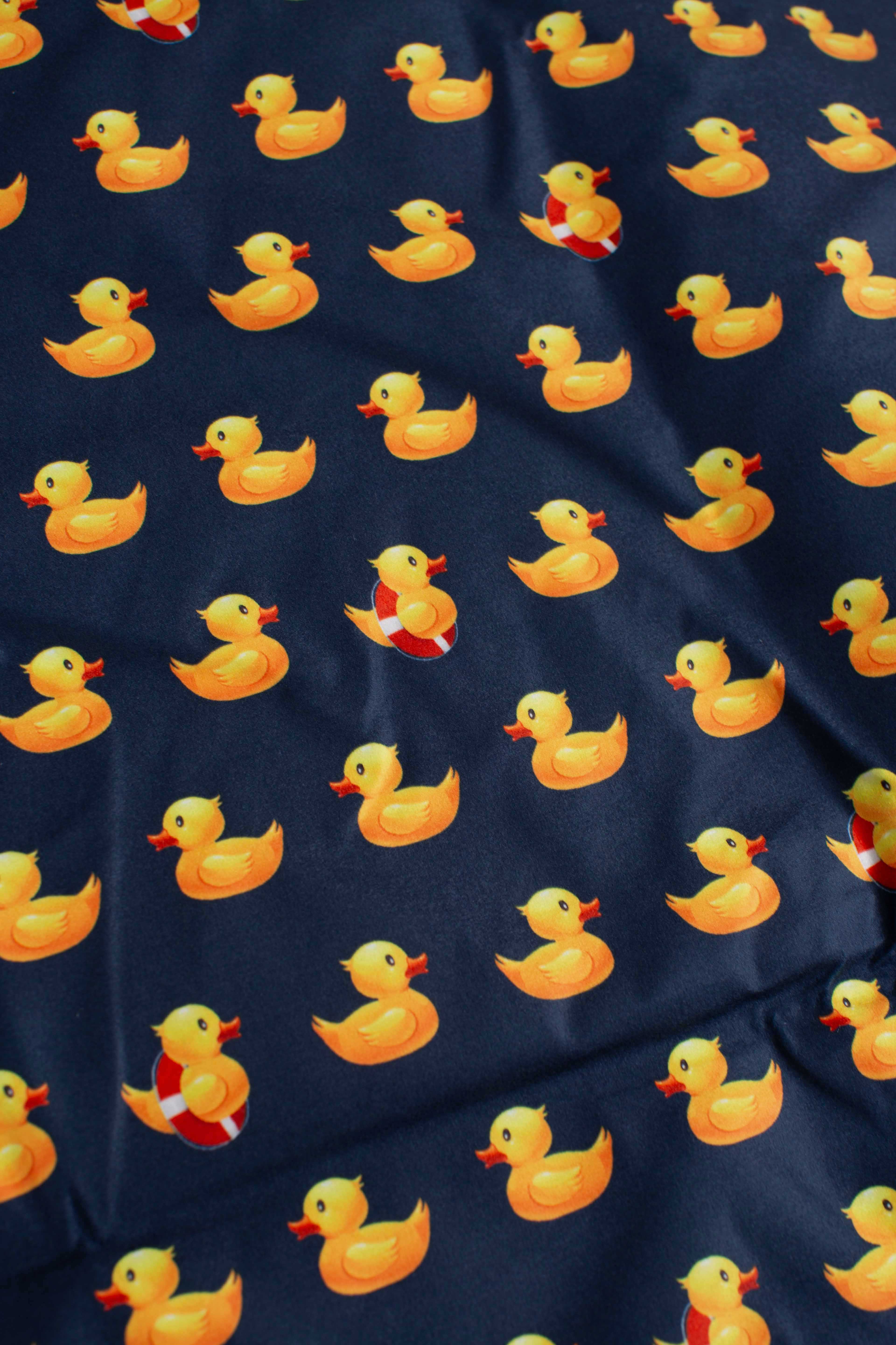 Telo mare Aidan con stampa Ducky e logo