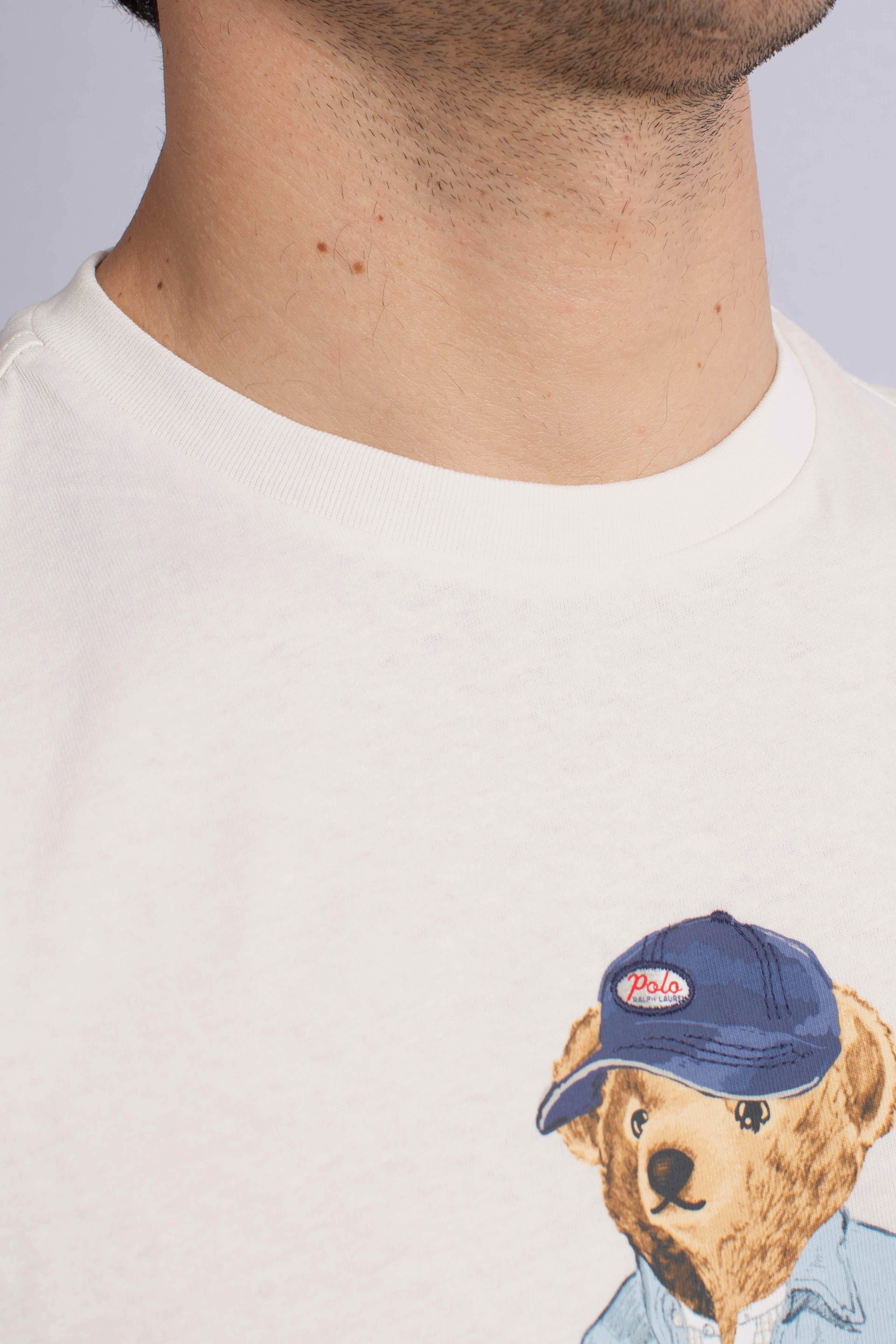 Maglietta Polo Bear jersey Classic-Fit white