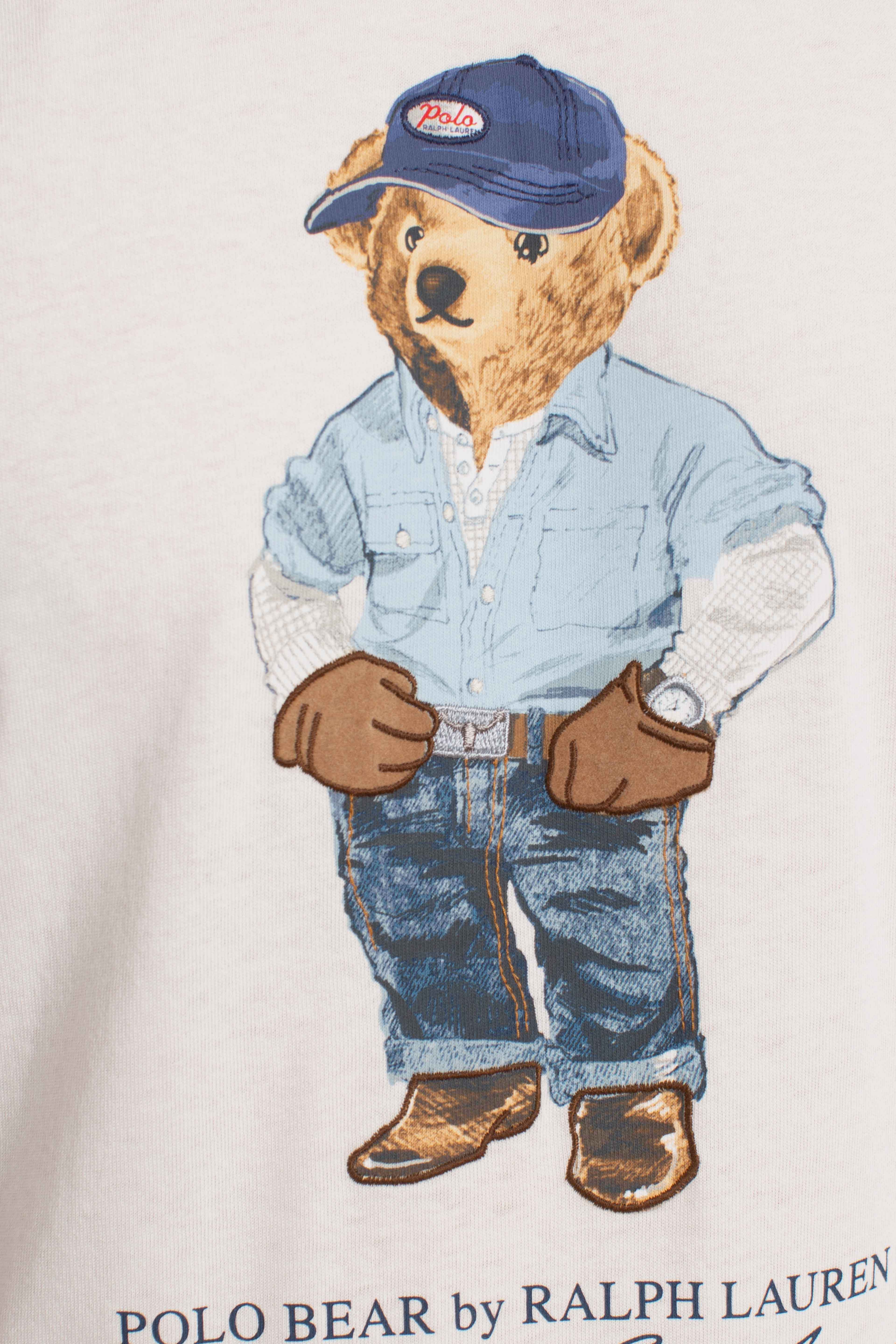 Maglietta Polo Bear jersey Classic-Fit white
