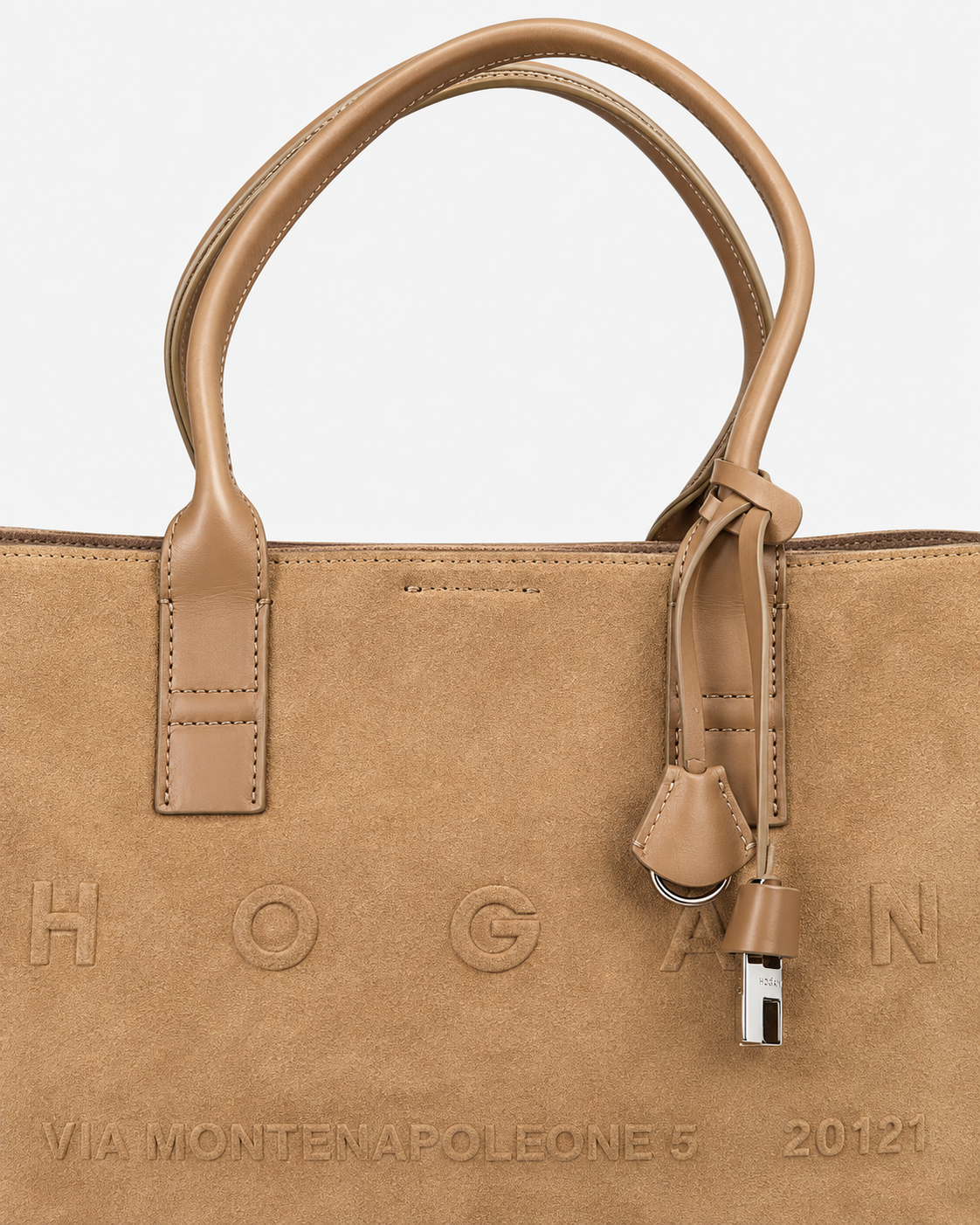 Hogan Borsa donna Shopping Address Piccola Beige