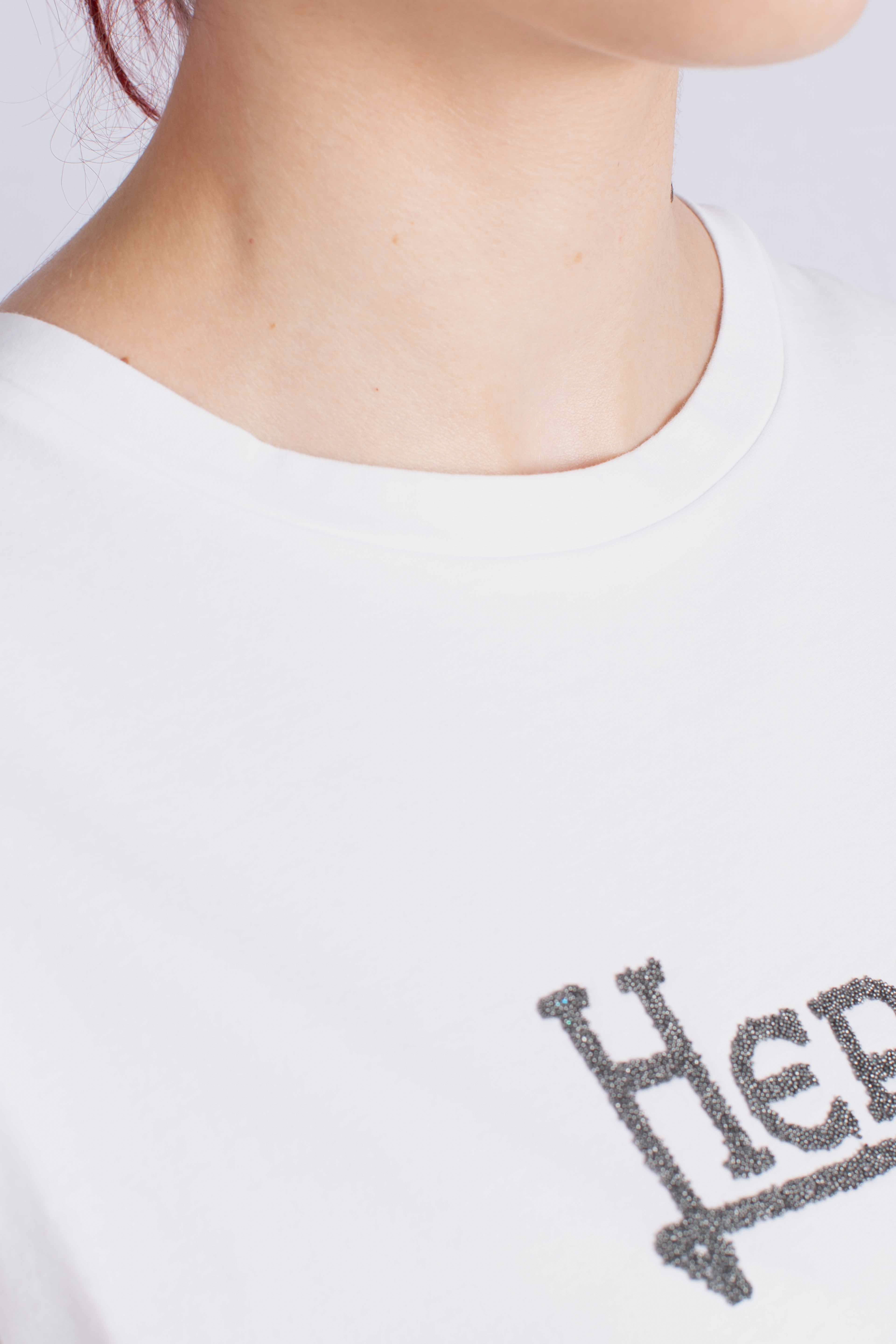 T-shirt in cotone bianca