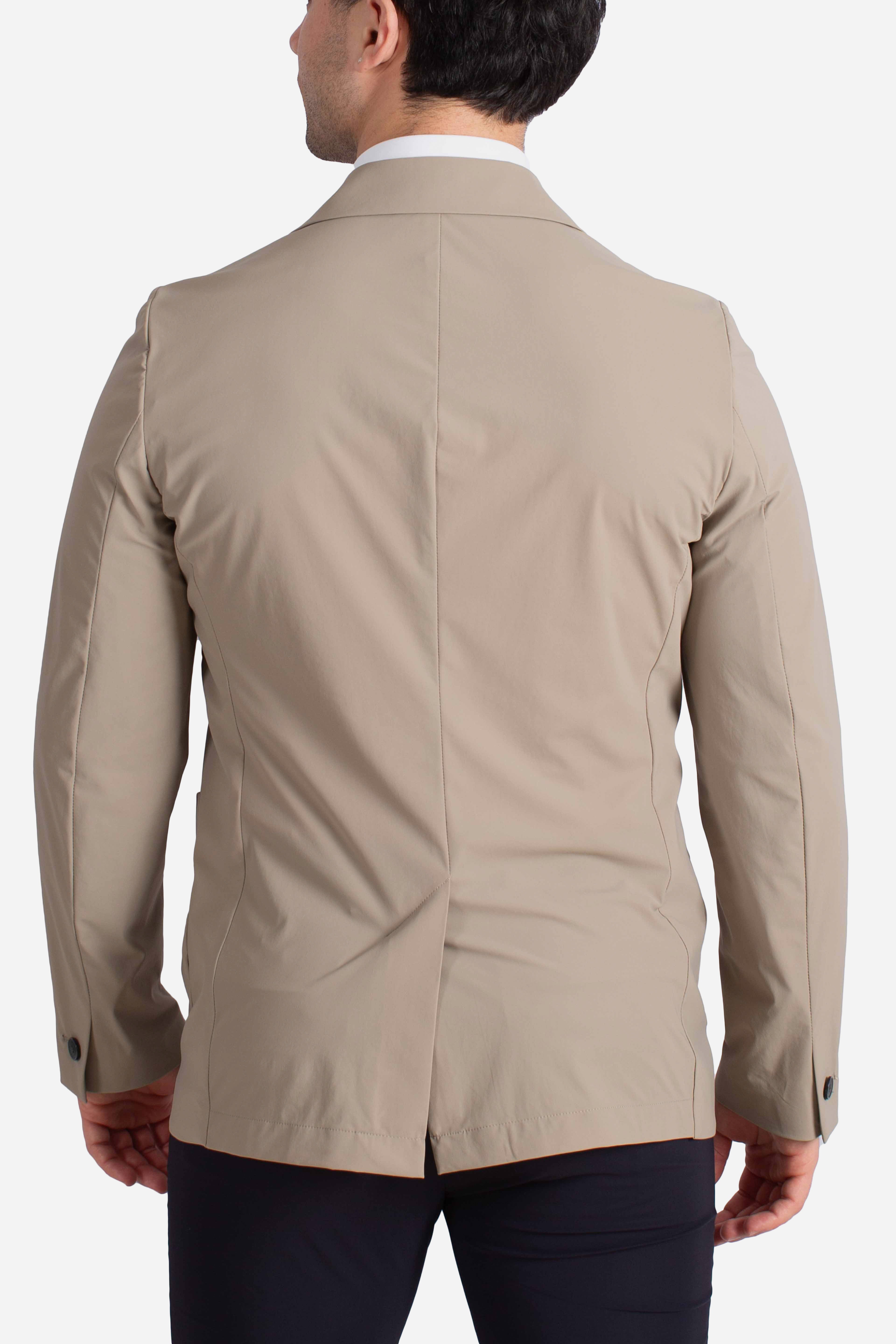 Giacca tecnica monopetto Active sandalo