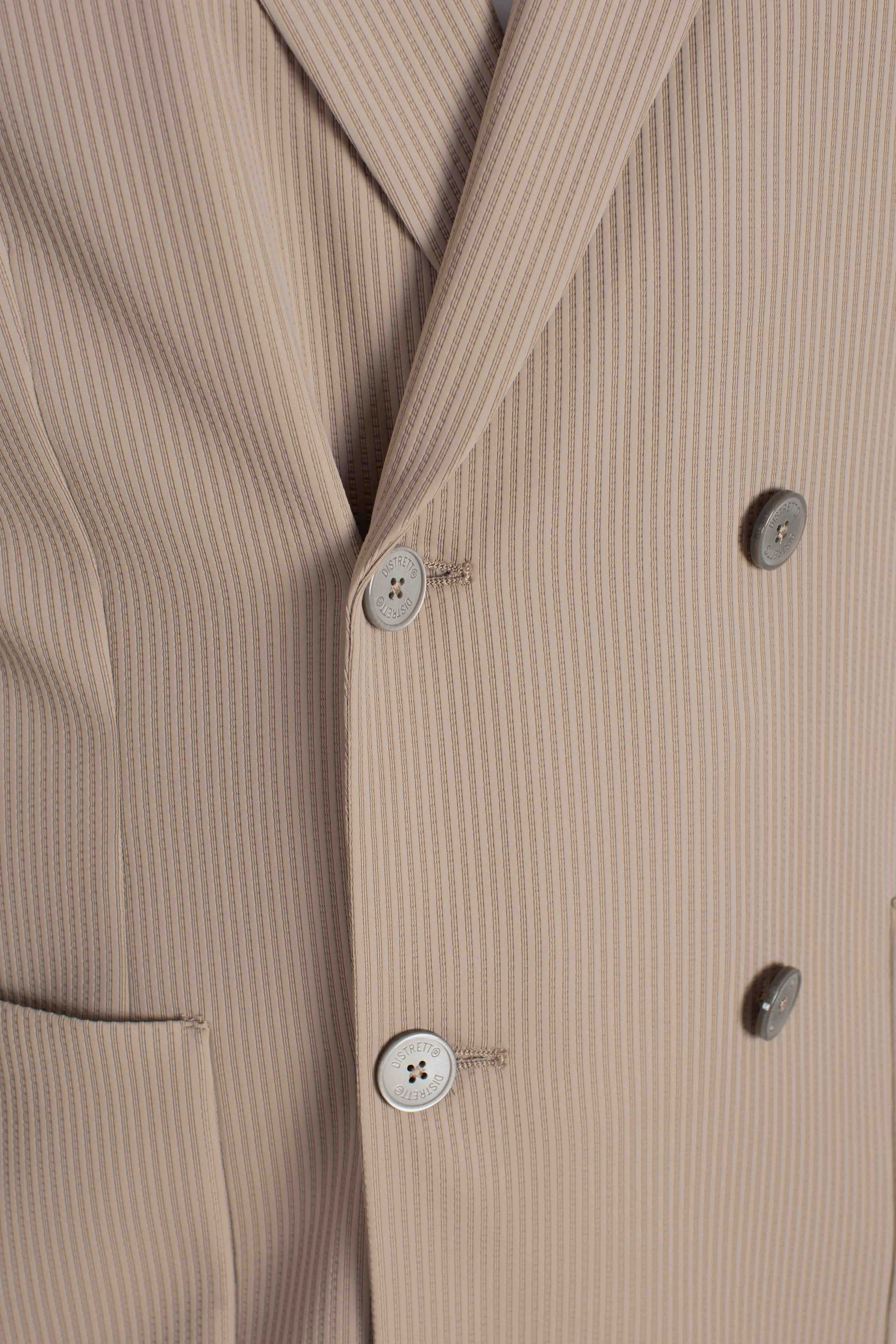 Giacca tecnica Leccio doppiopetto sandalo