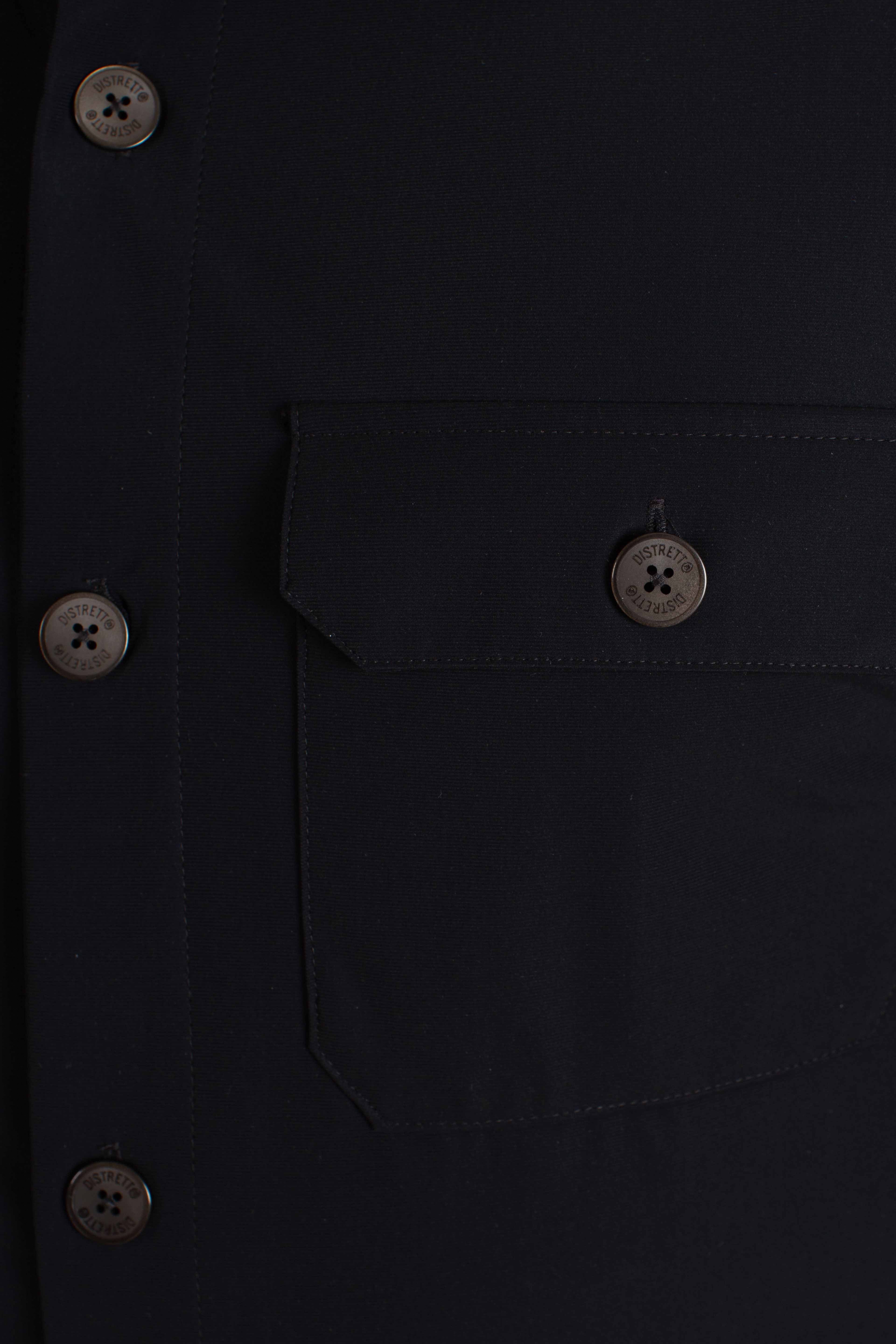 Giacca camicia tecnica black