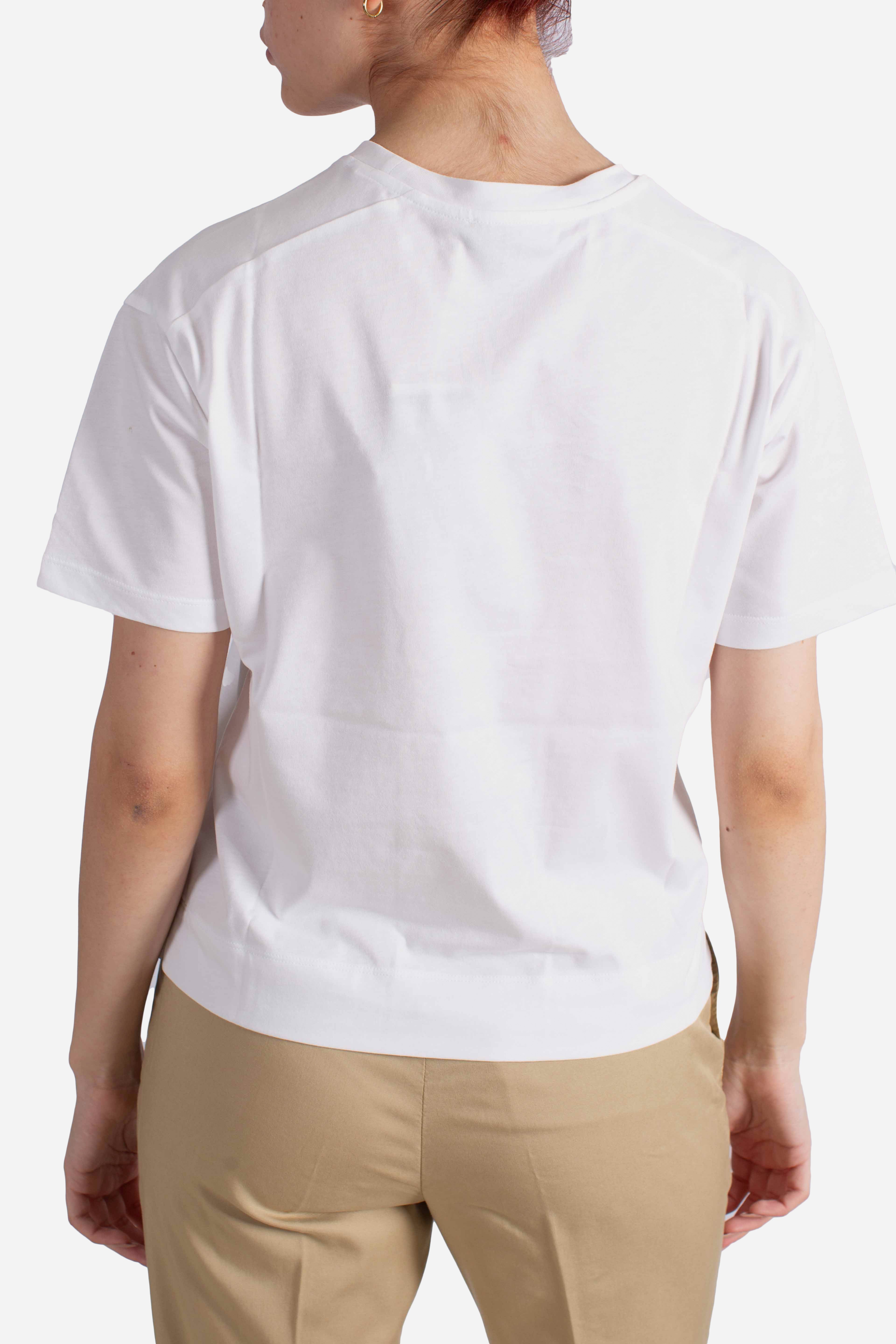 T-shirt in Jersey white
