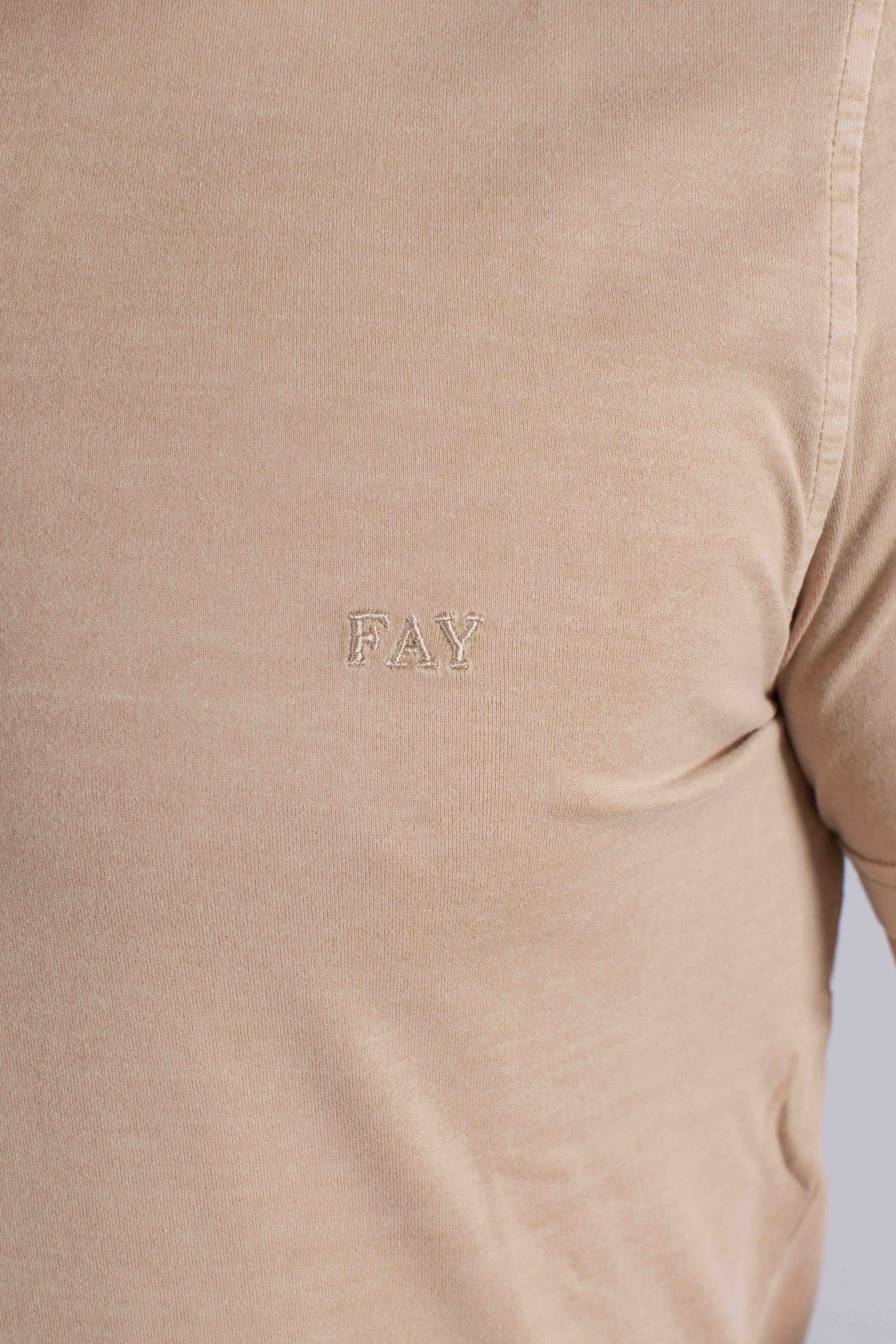 Polo Comfort Fit in Jersey beige