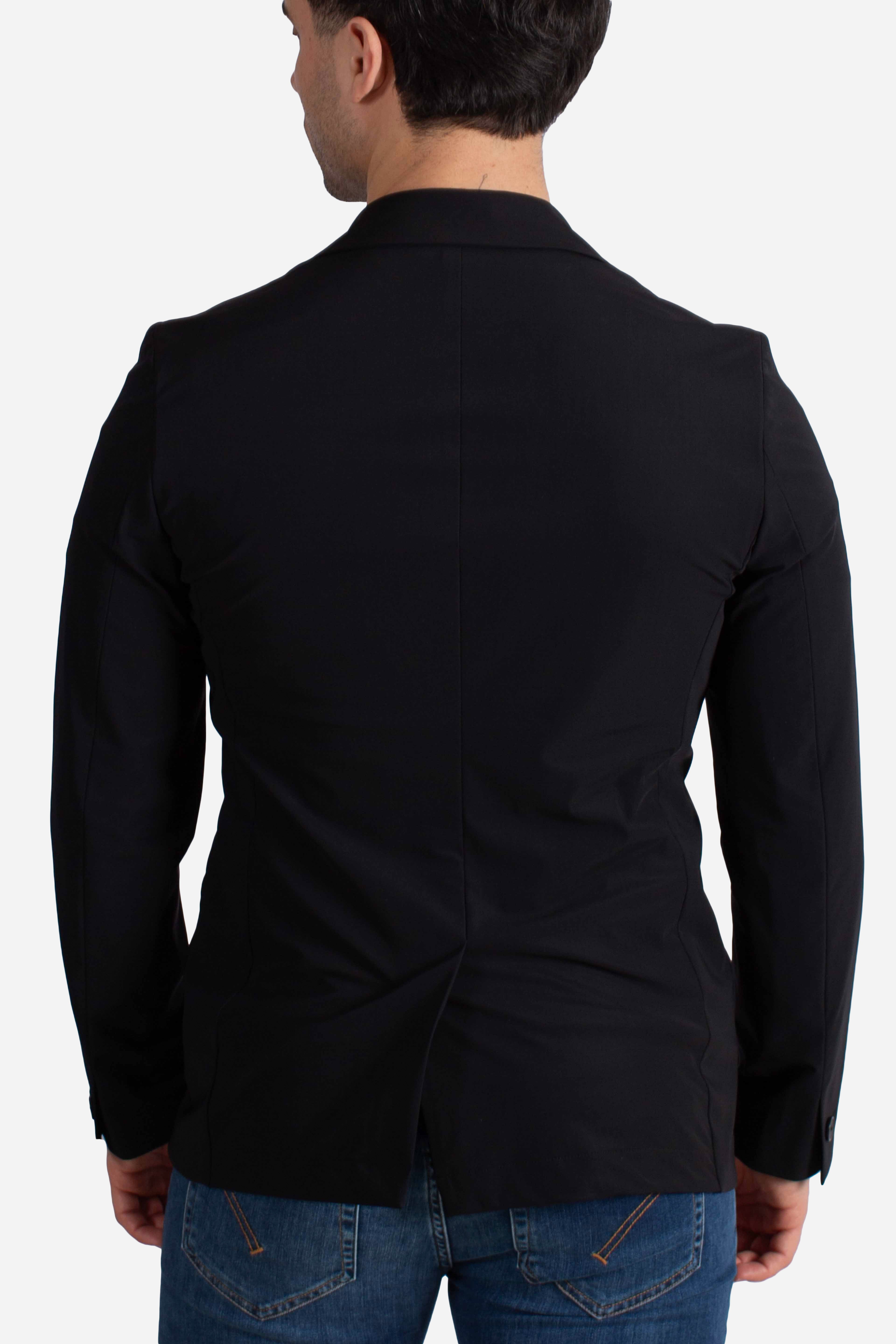 Giacca tecnica Active monopetto nero