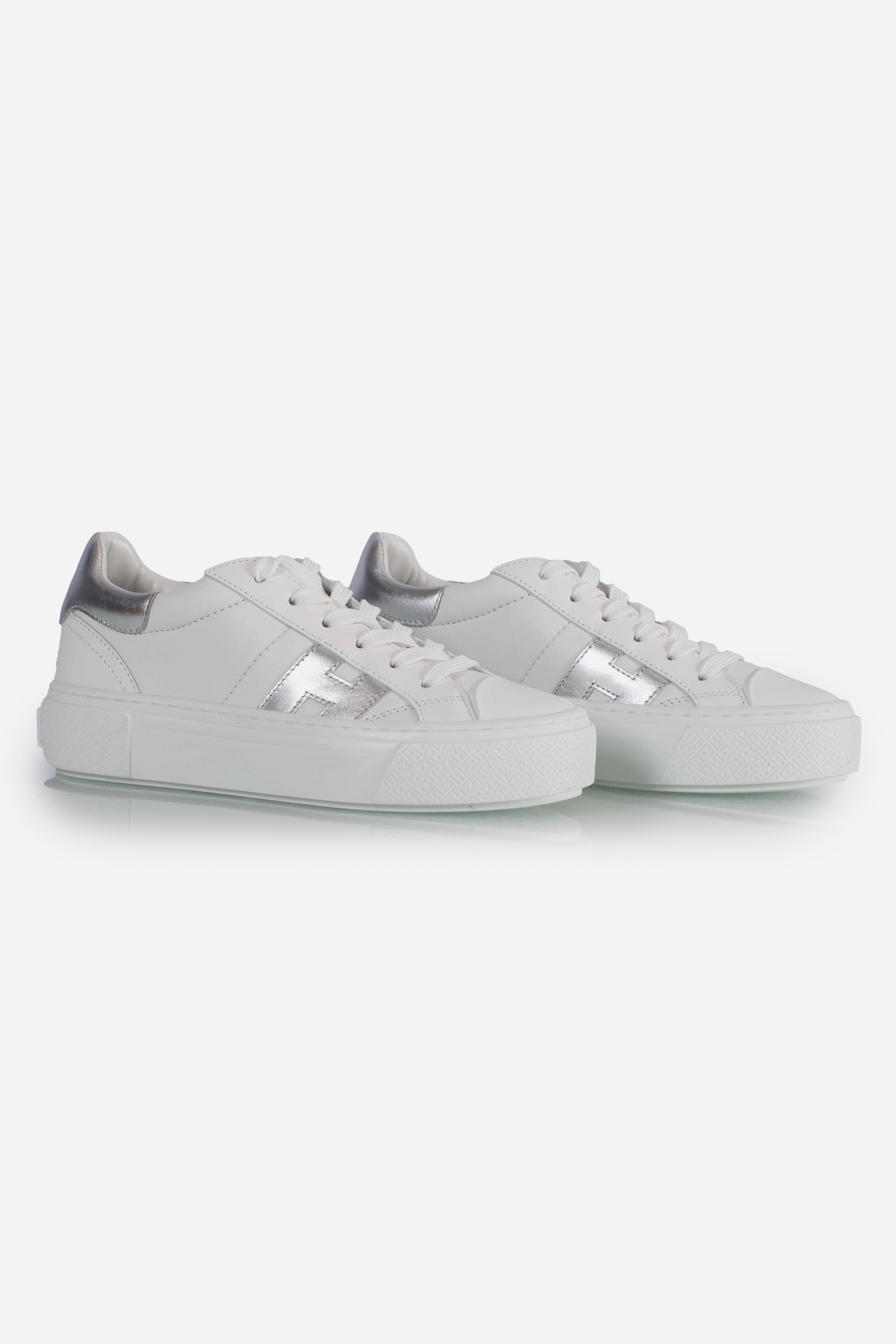 Sneakers Hogan Crosswind Bianco Argento