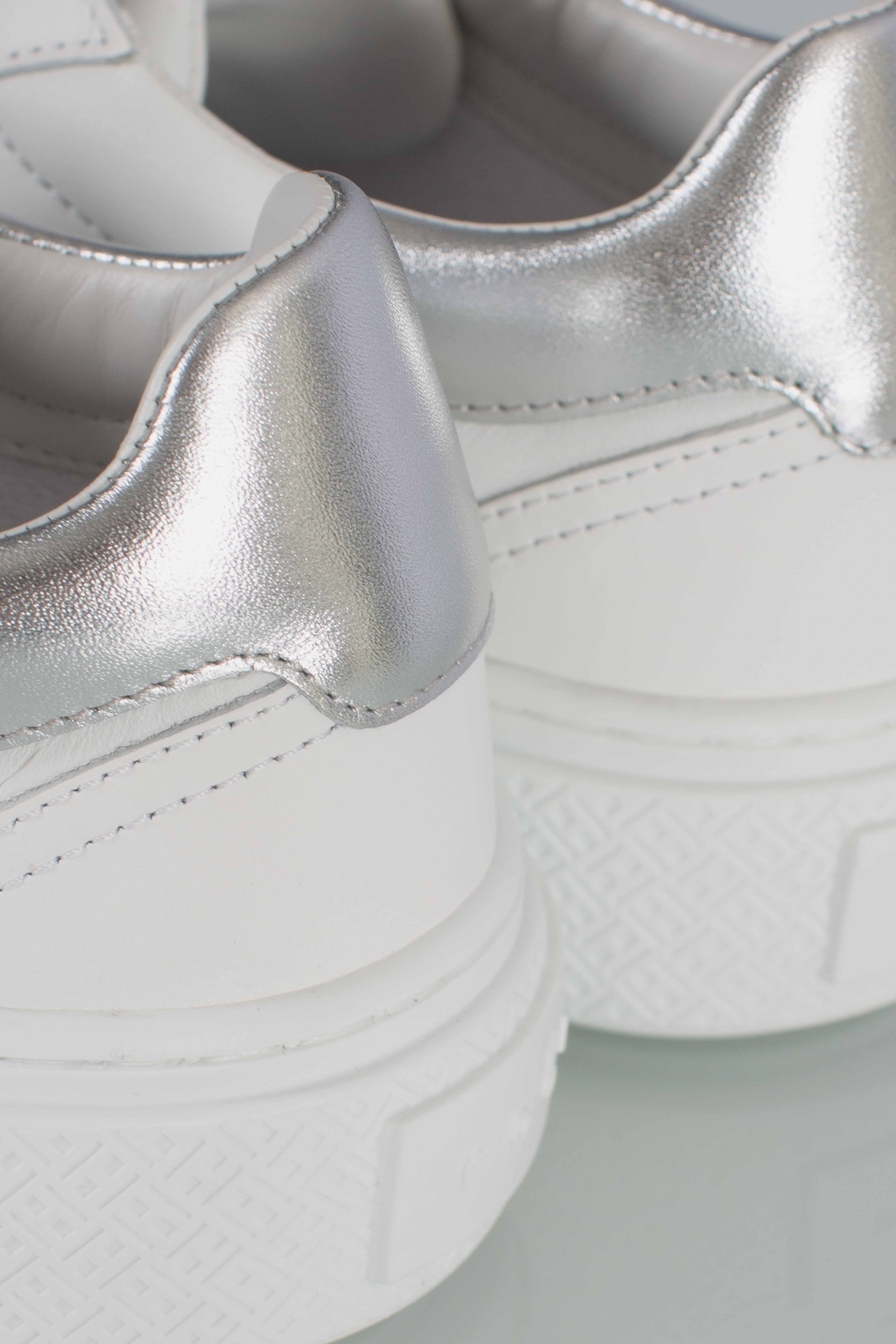 Sneakers Hogan Crosswind Bianco Argento