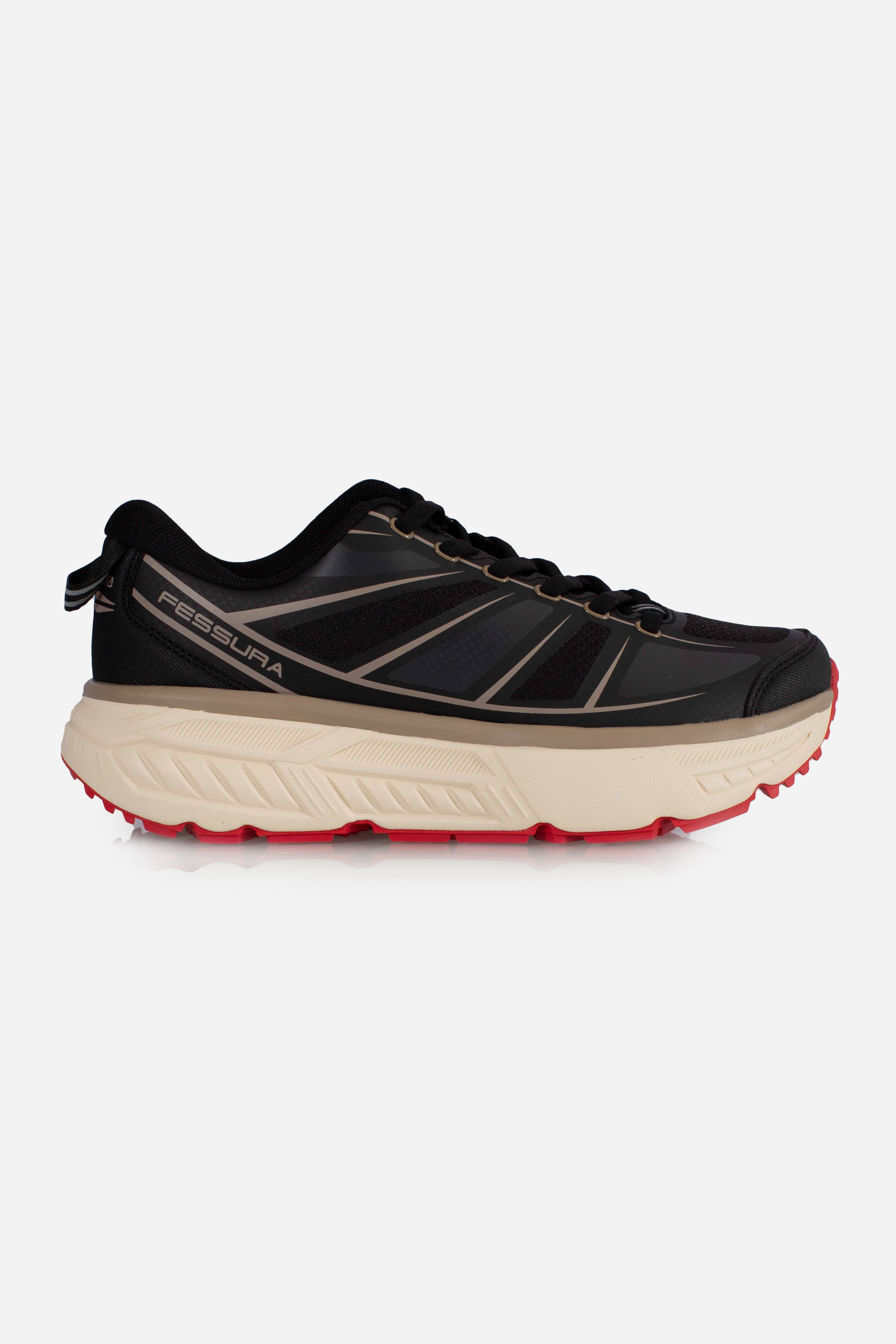 Sneakers Trail SBL 07 black land - milk cherry