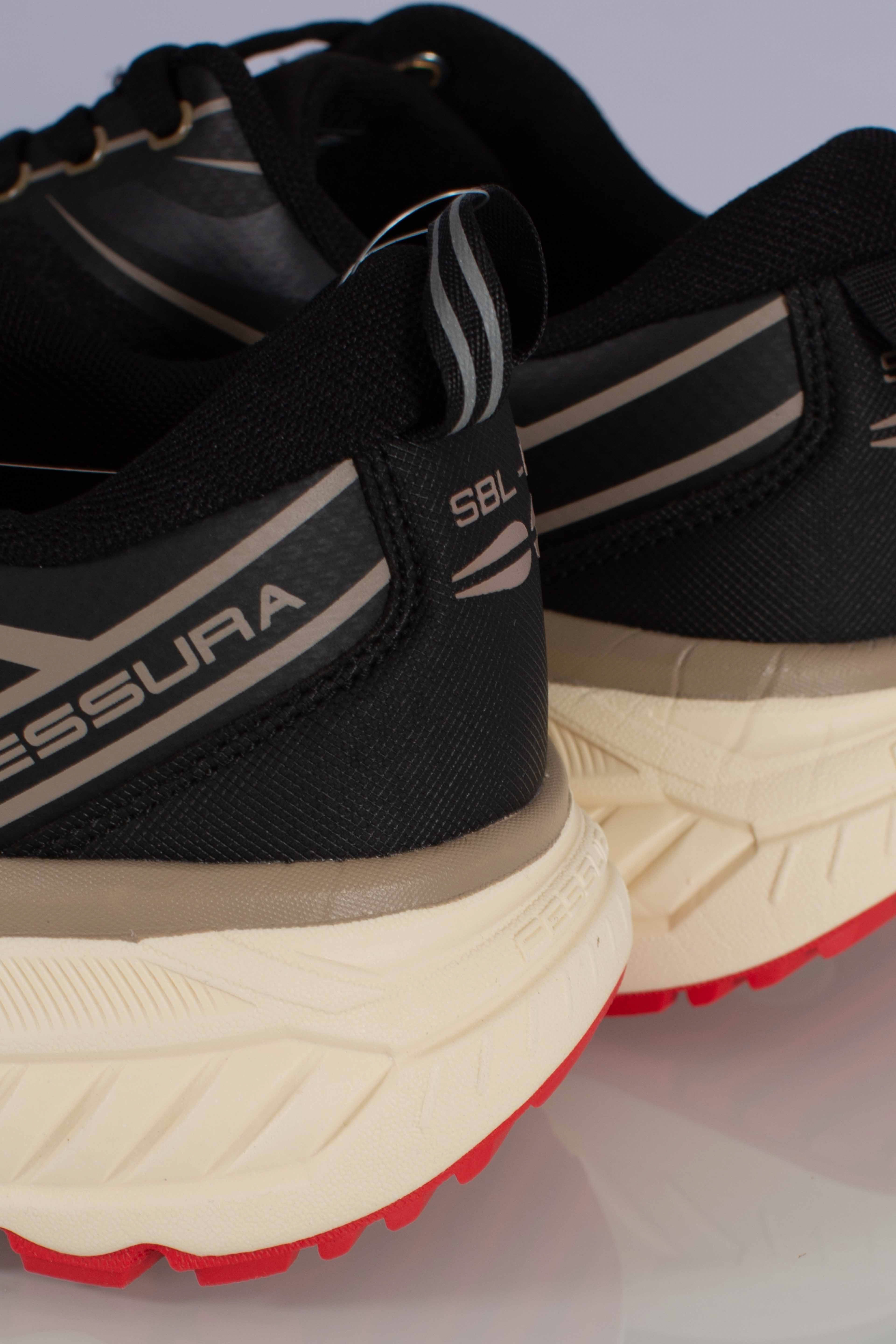 Sneakers Trail SBL 07 black land - milk cherry