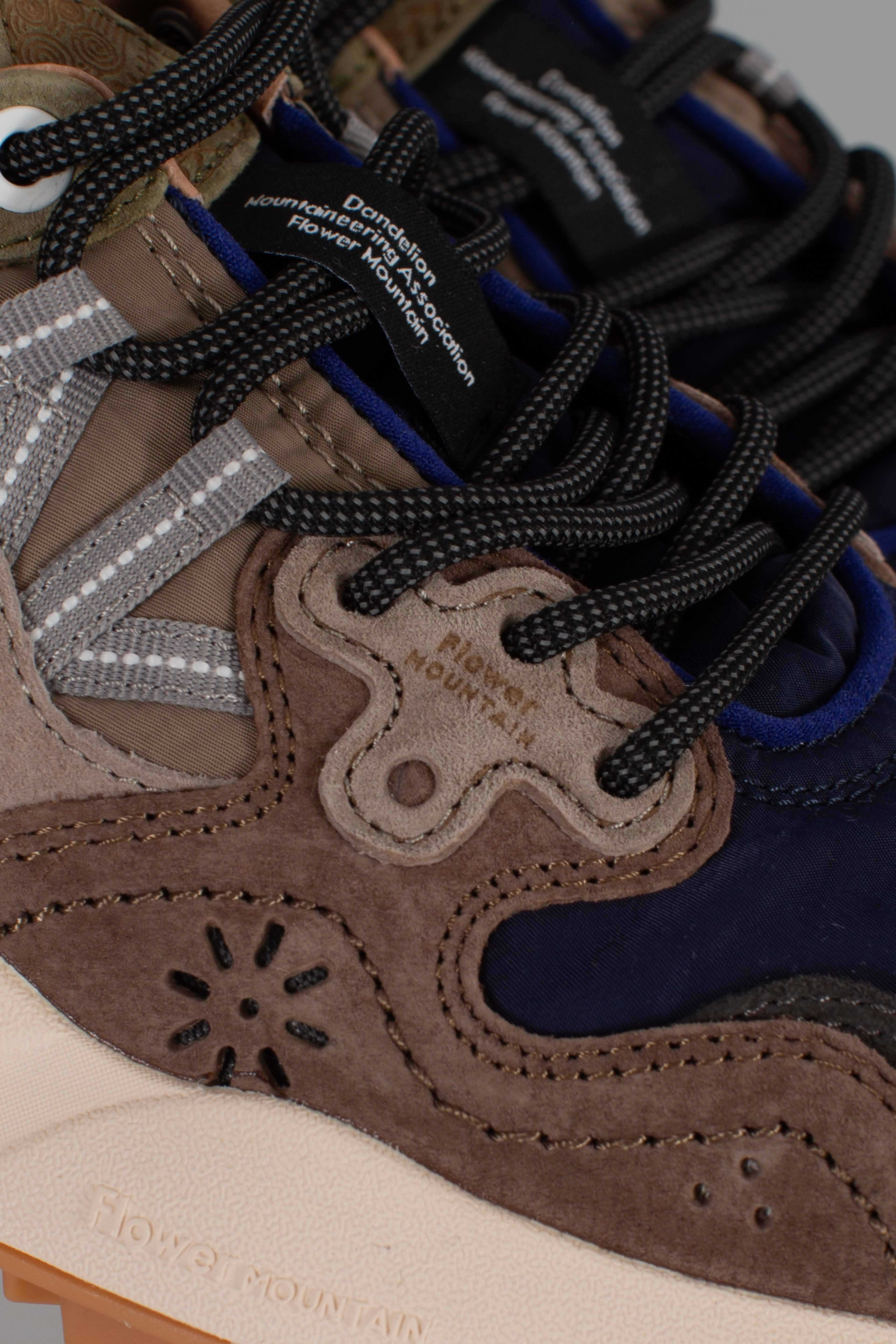 Sneakers Yamano 3 man dark grey brown