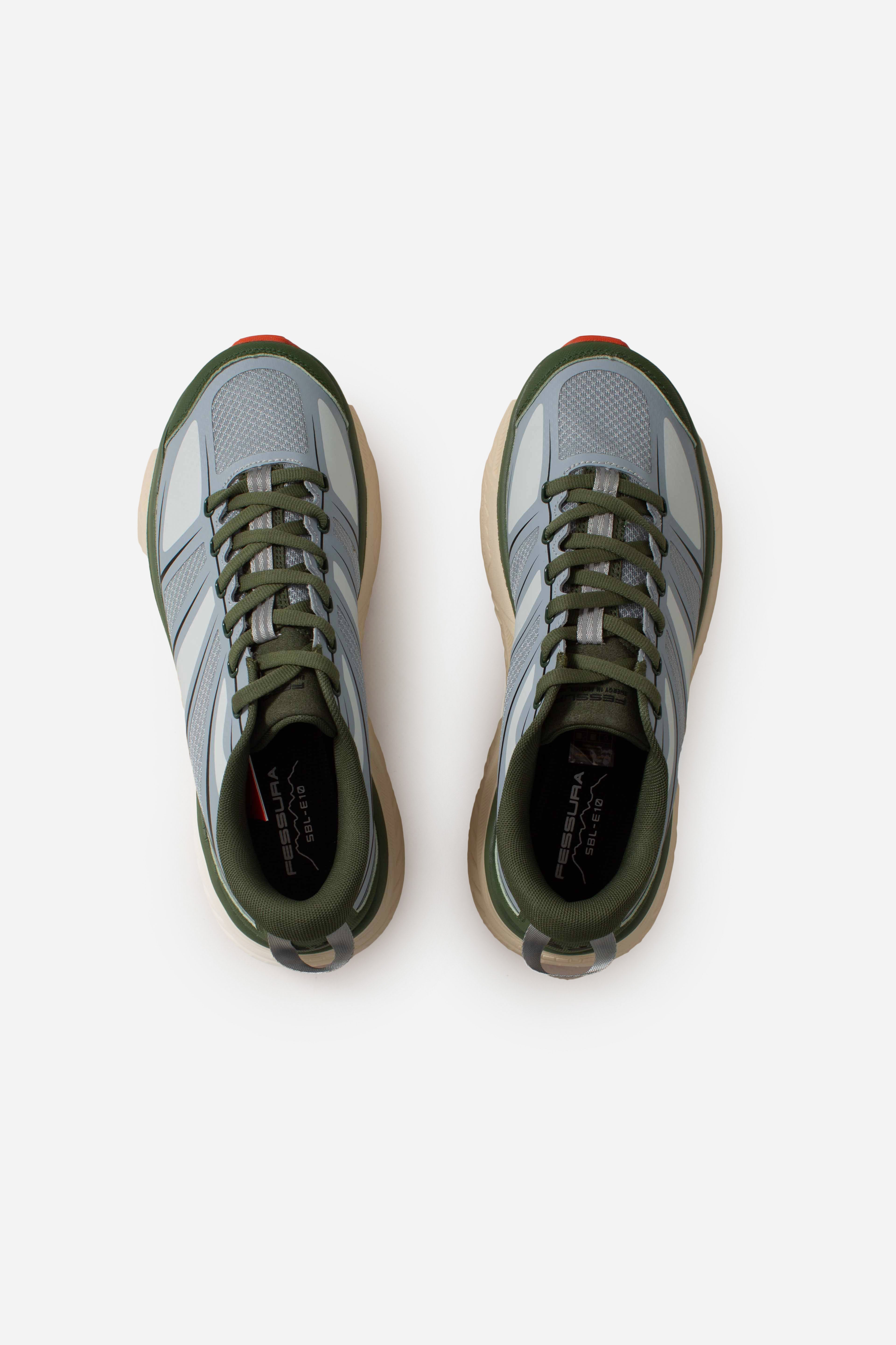 Sneakers Trail SBL milk orange - military ice