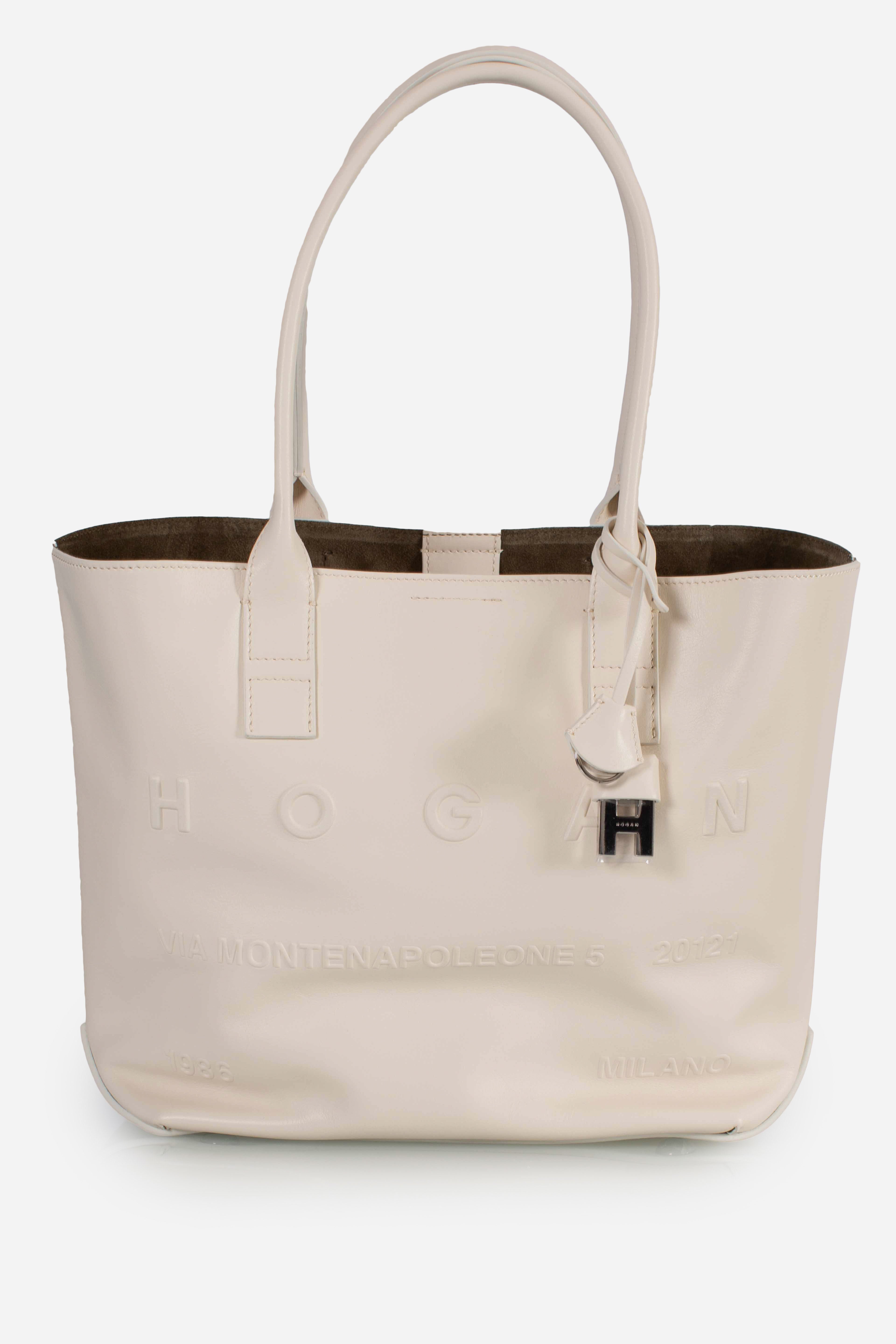 Borsa Shopping Hogan Address Piccola Avorio