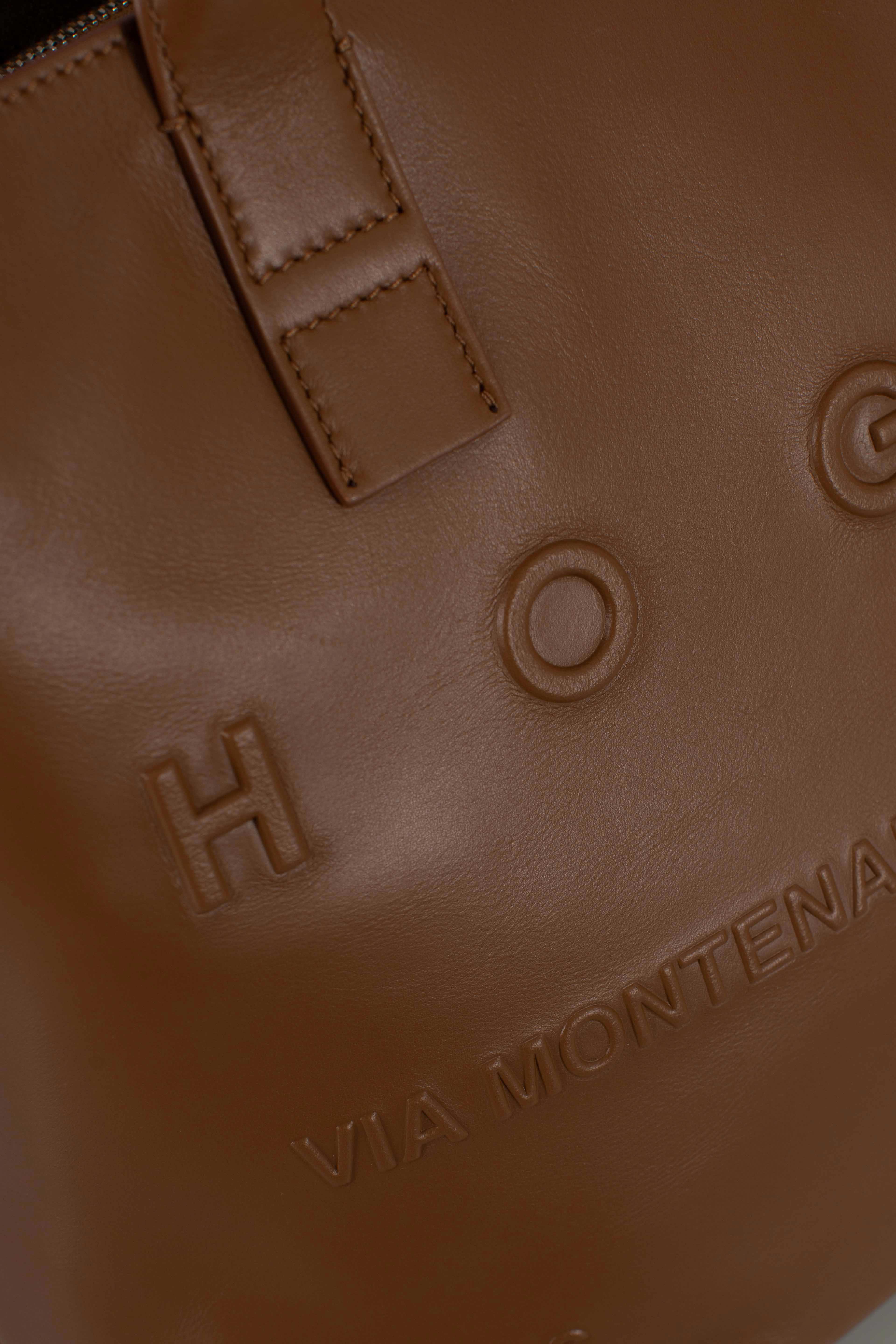 Borsa Shopping Hogan Address Piccola Marrone