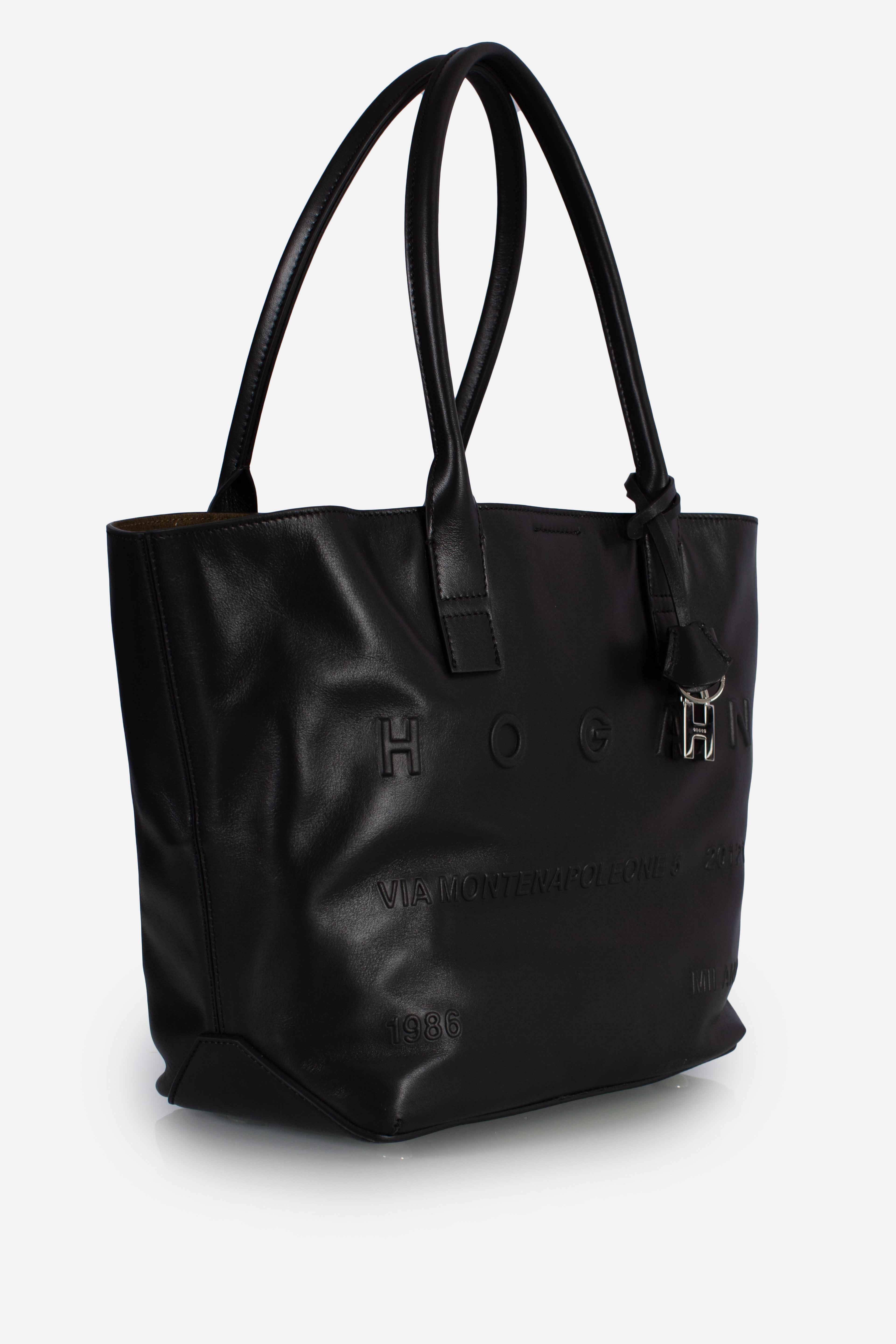 Borsa Shopping Hogan Address Piccola Nero