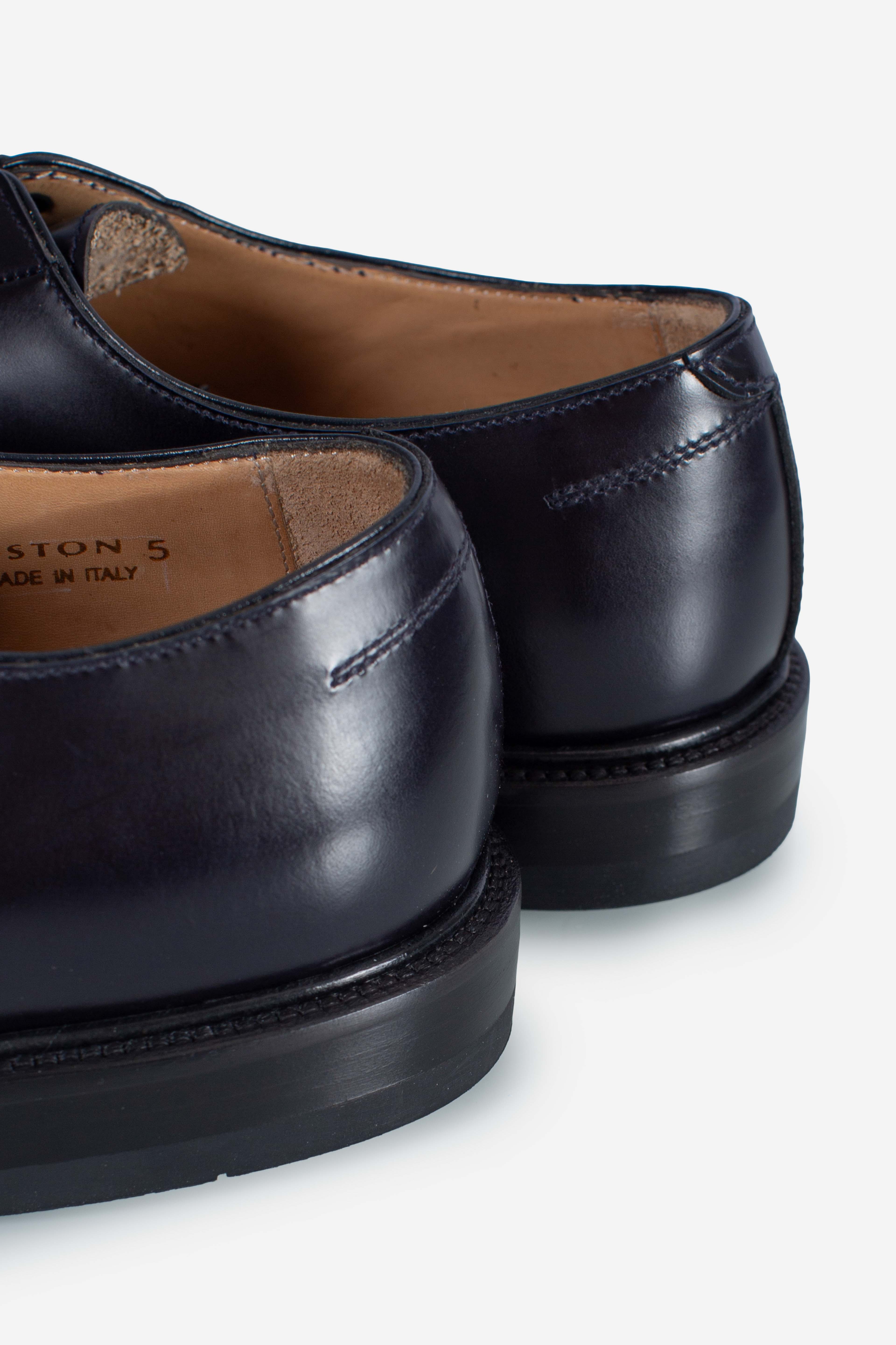 Scarpa Boston derby navy