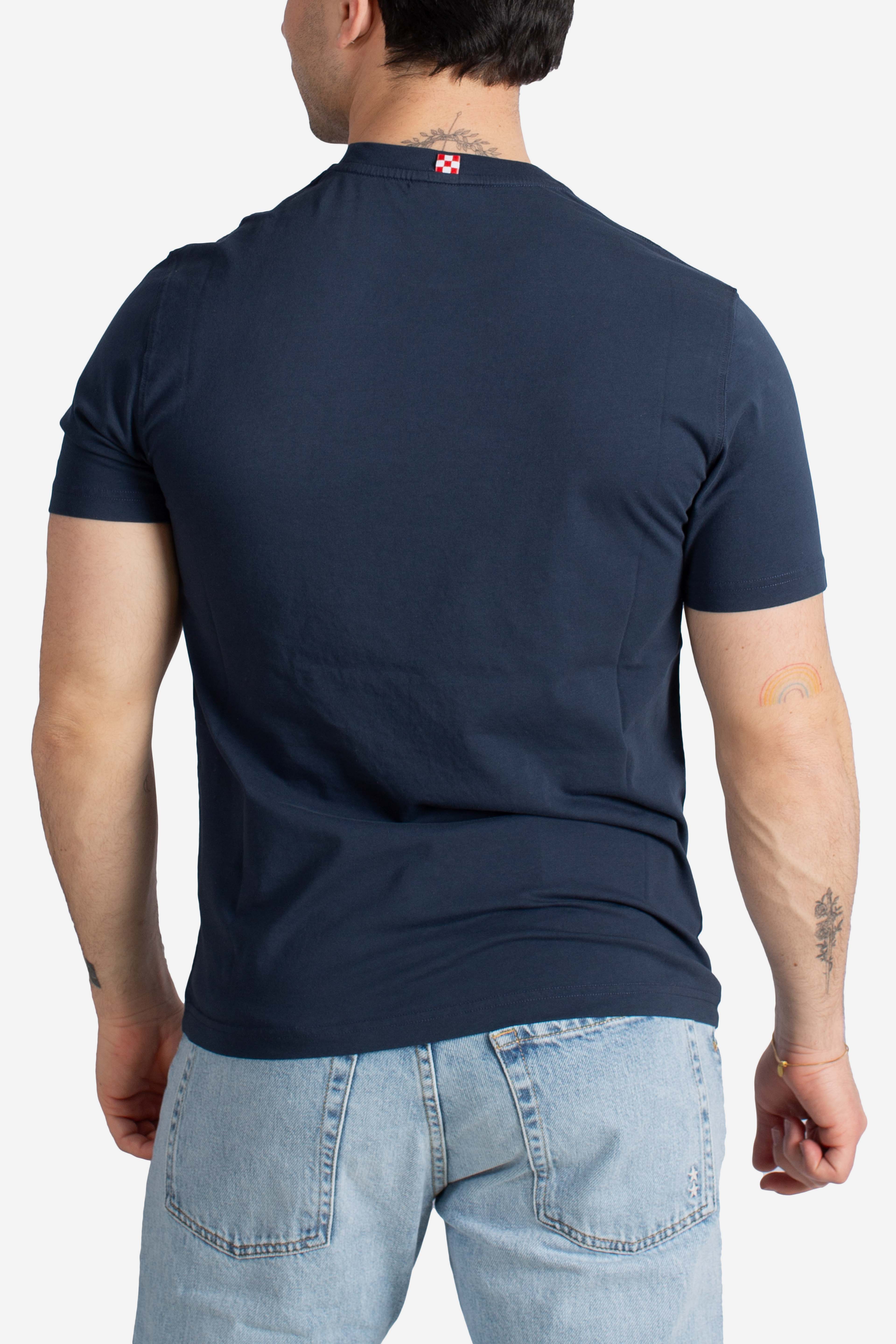 T-shirt Portofino blu barman soluzioni