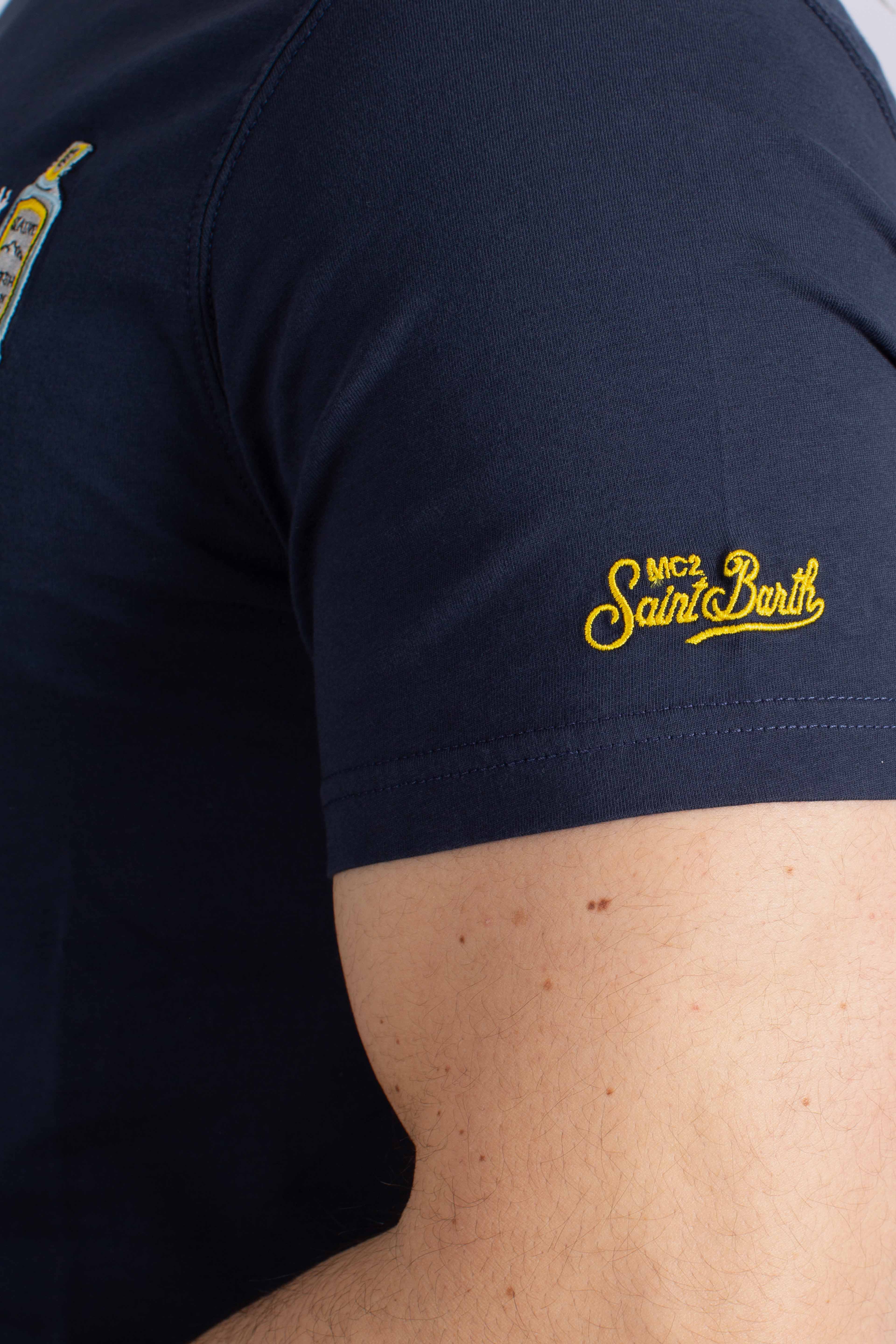 T-shirt Portofino blu save money for gin