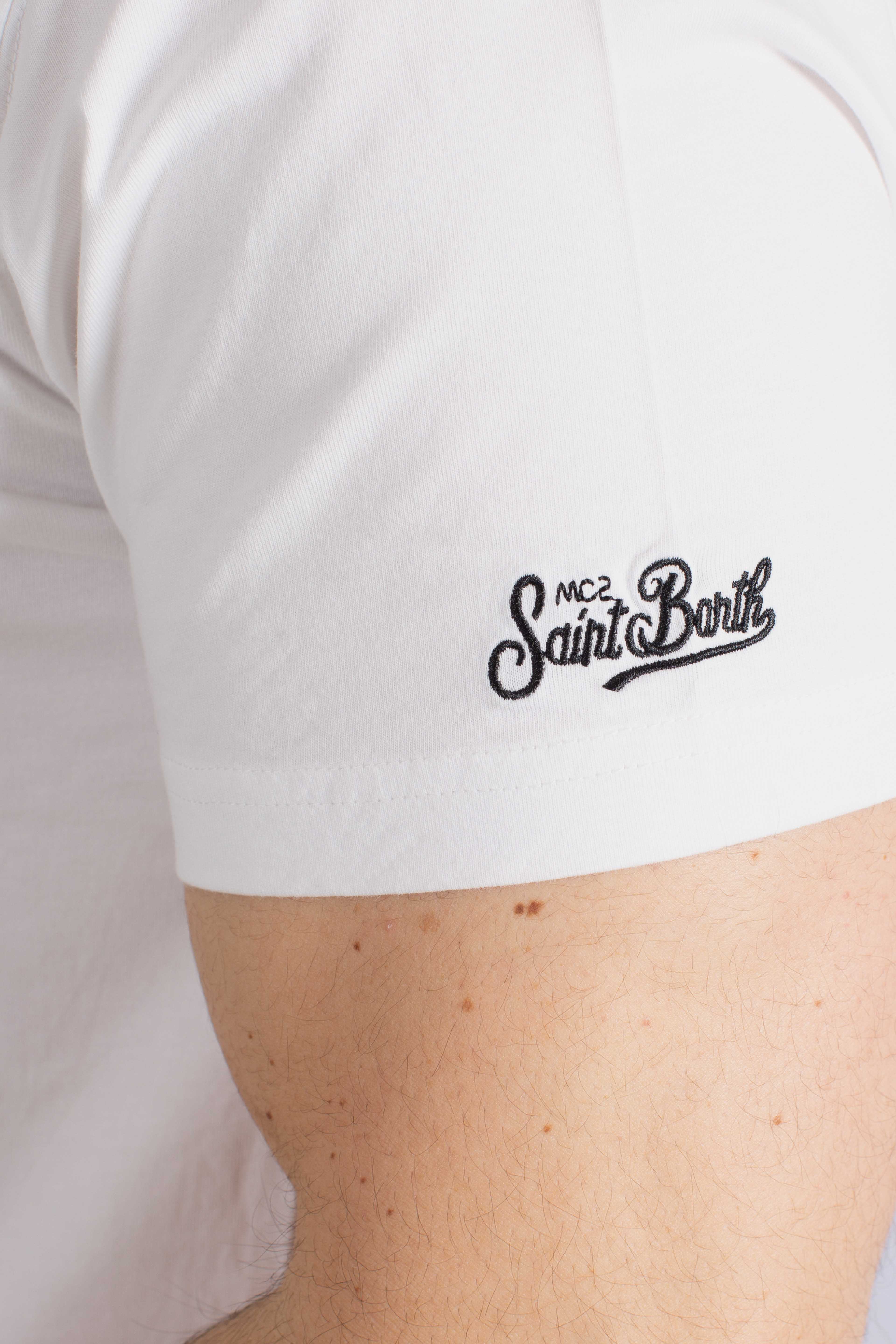 T-shirt Portofino It's GIN O'CLOCK white
