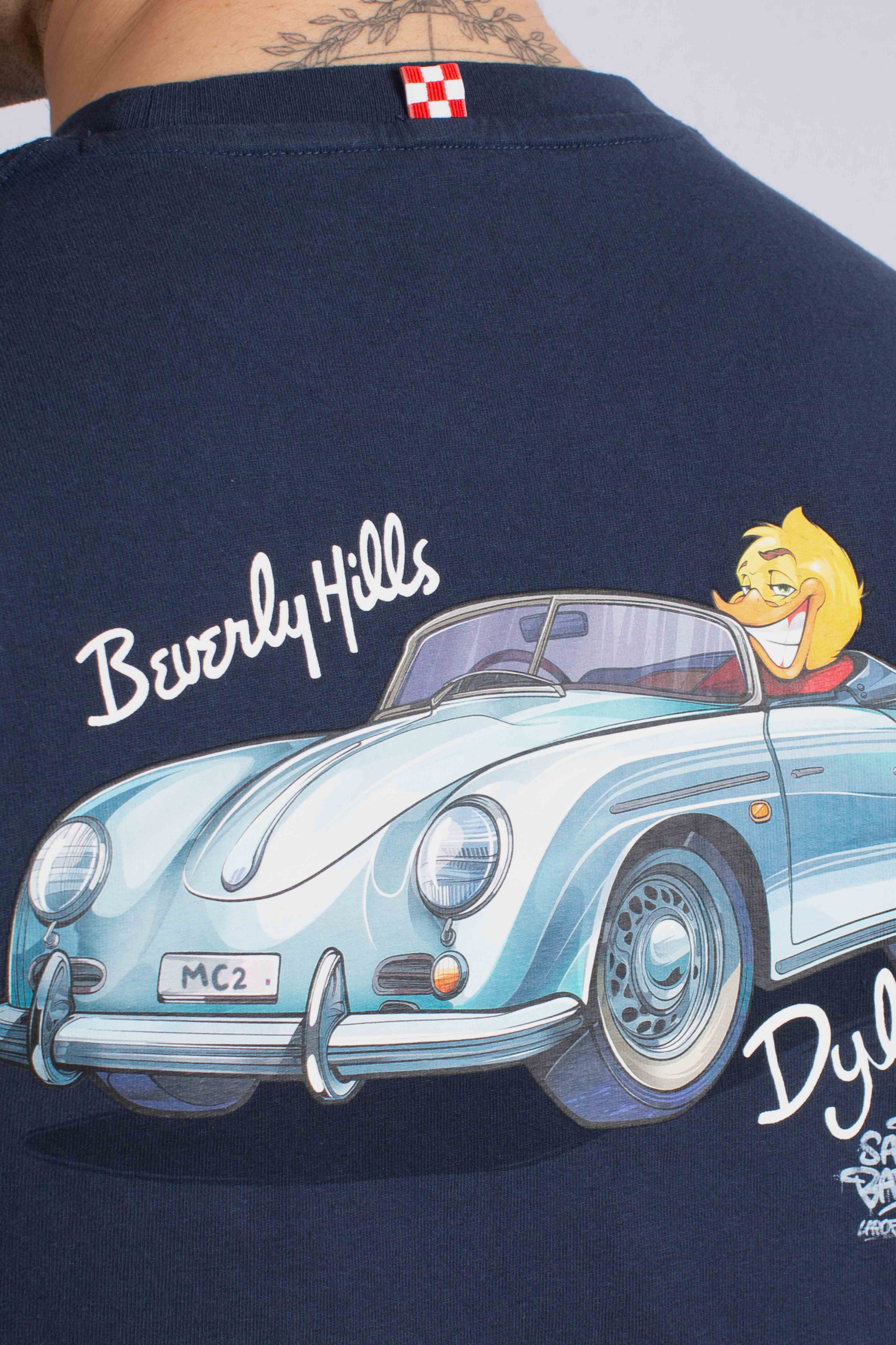 T-shirt Portland blu Dylan Duck