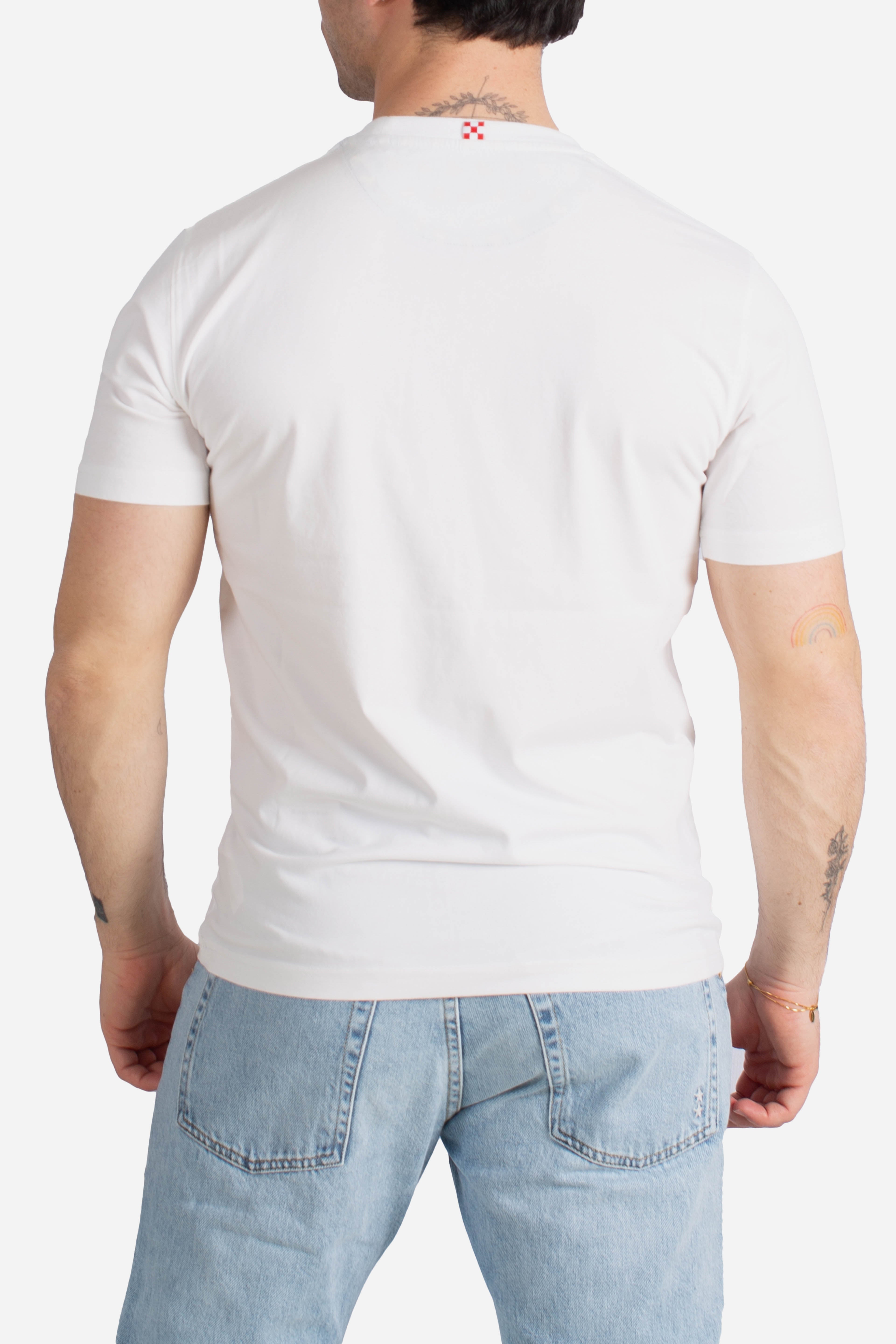 T-shirt Blanche ducky white