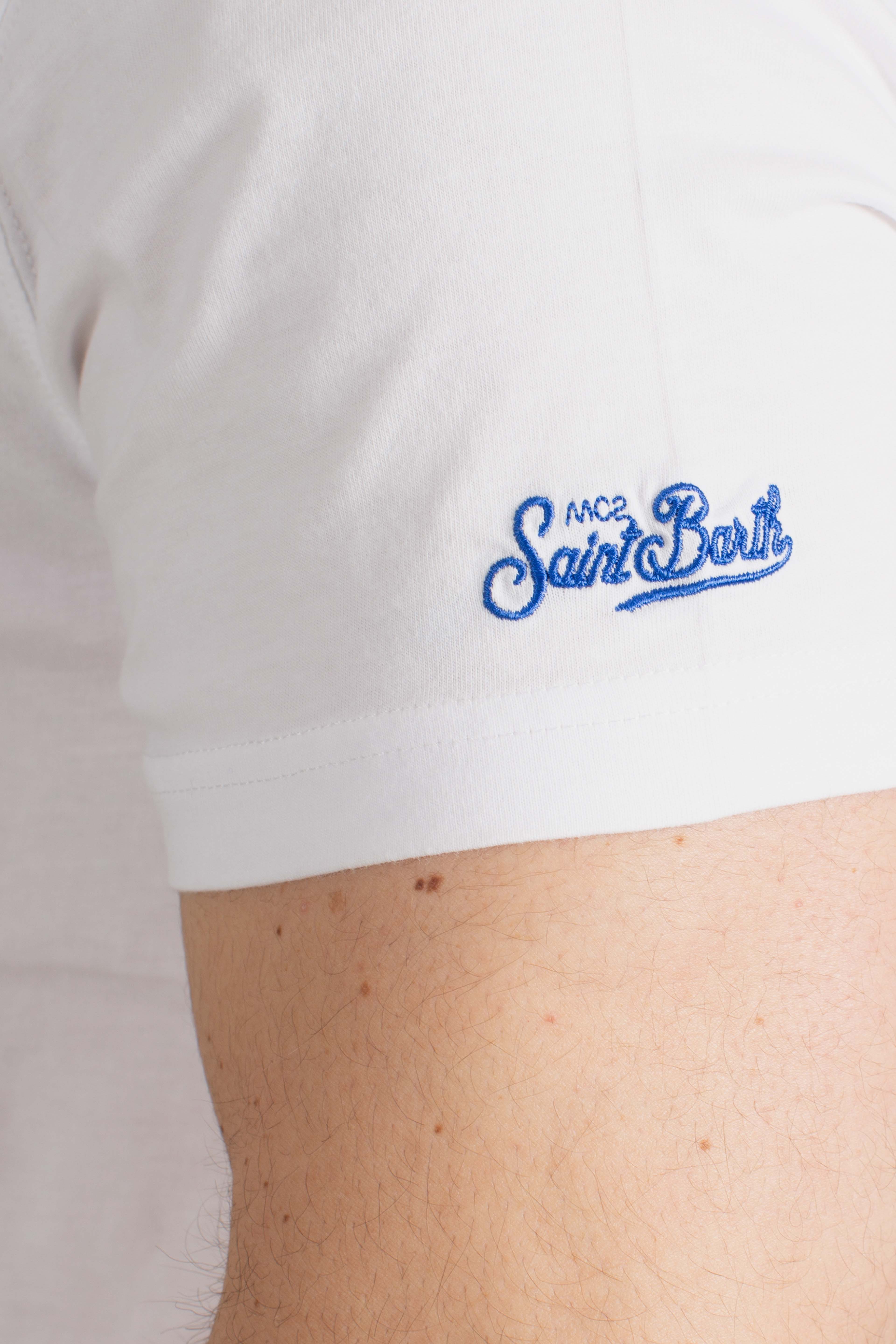 T-shirt Portofino white rum & cola watch