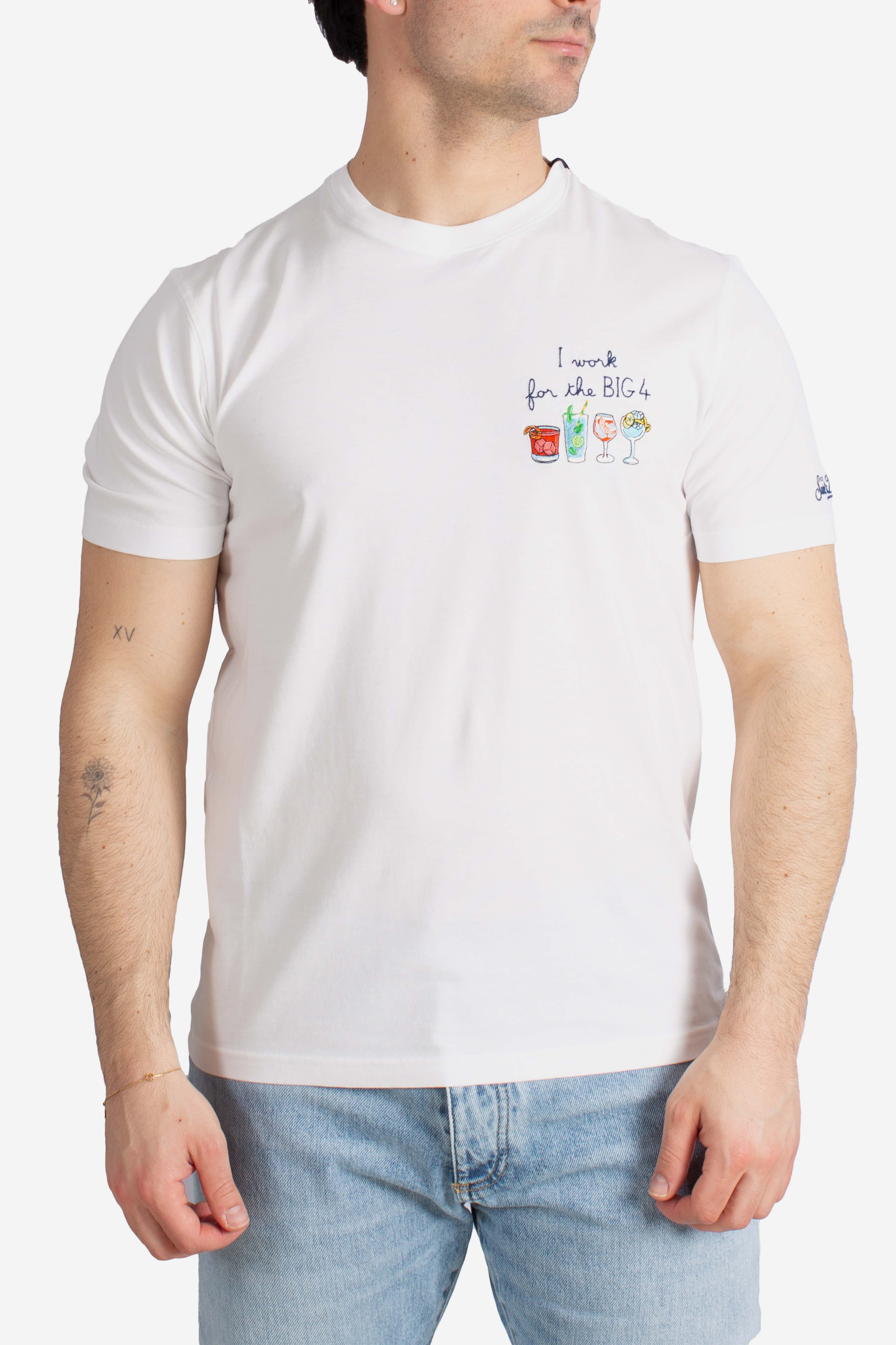 T-shirt Portofino I work for the BIG 4