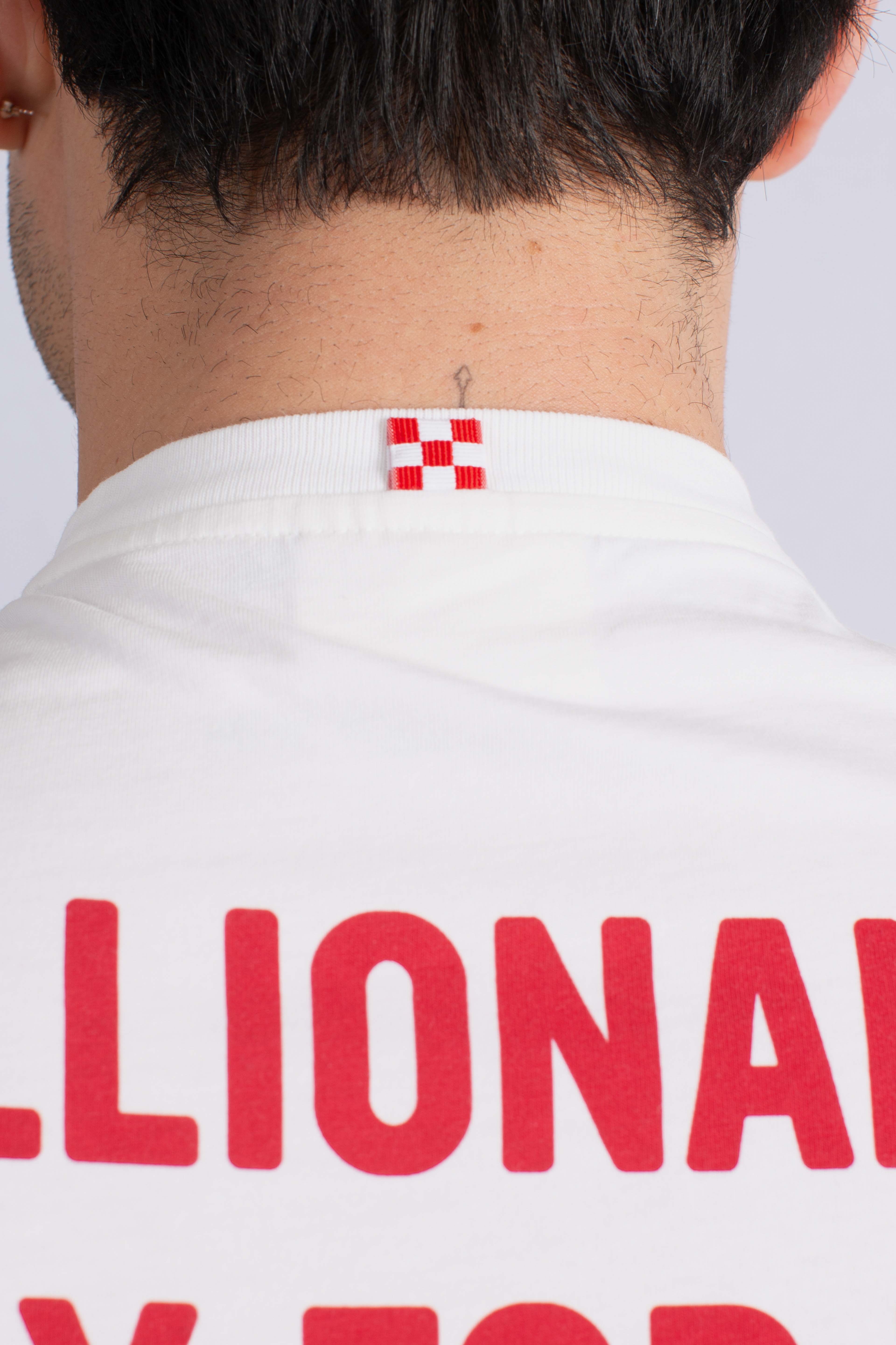 T-shirt Portland Billionaire only for the weekend white