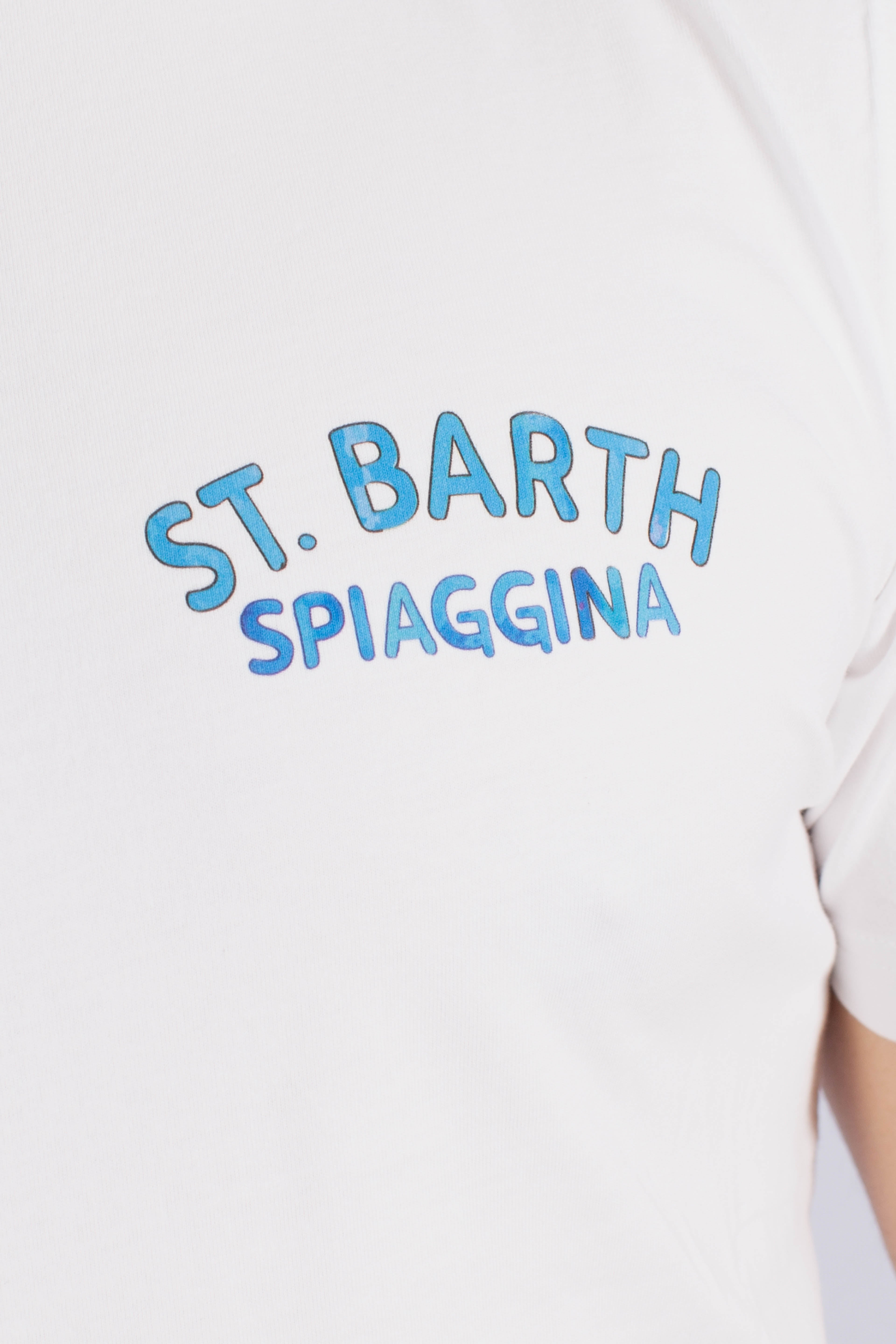 T-shirt Portland white St.Barth spiaggina 500