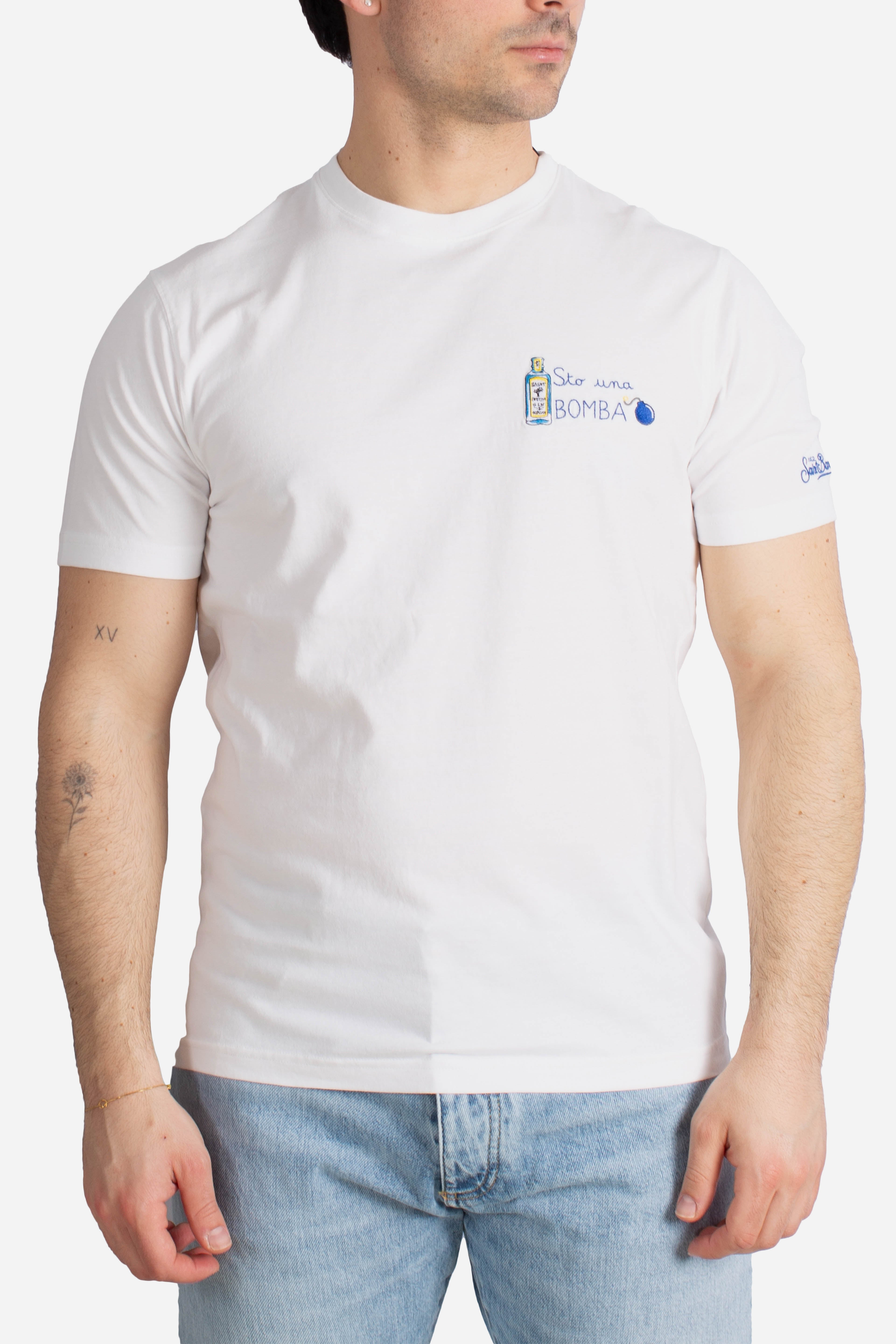 T-shirt Portofino white sto una bomba