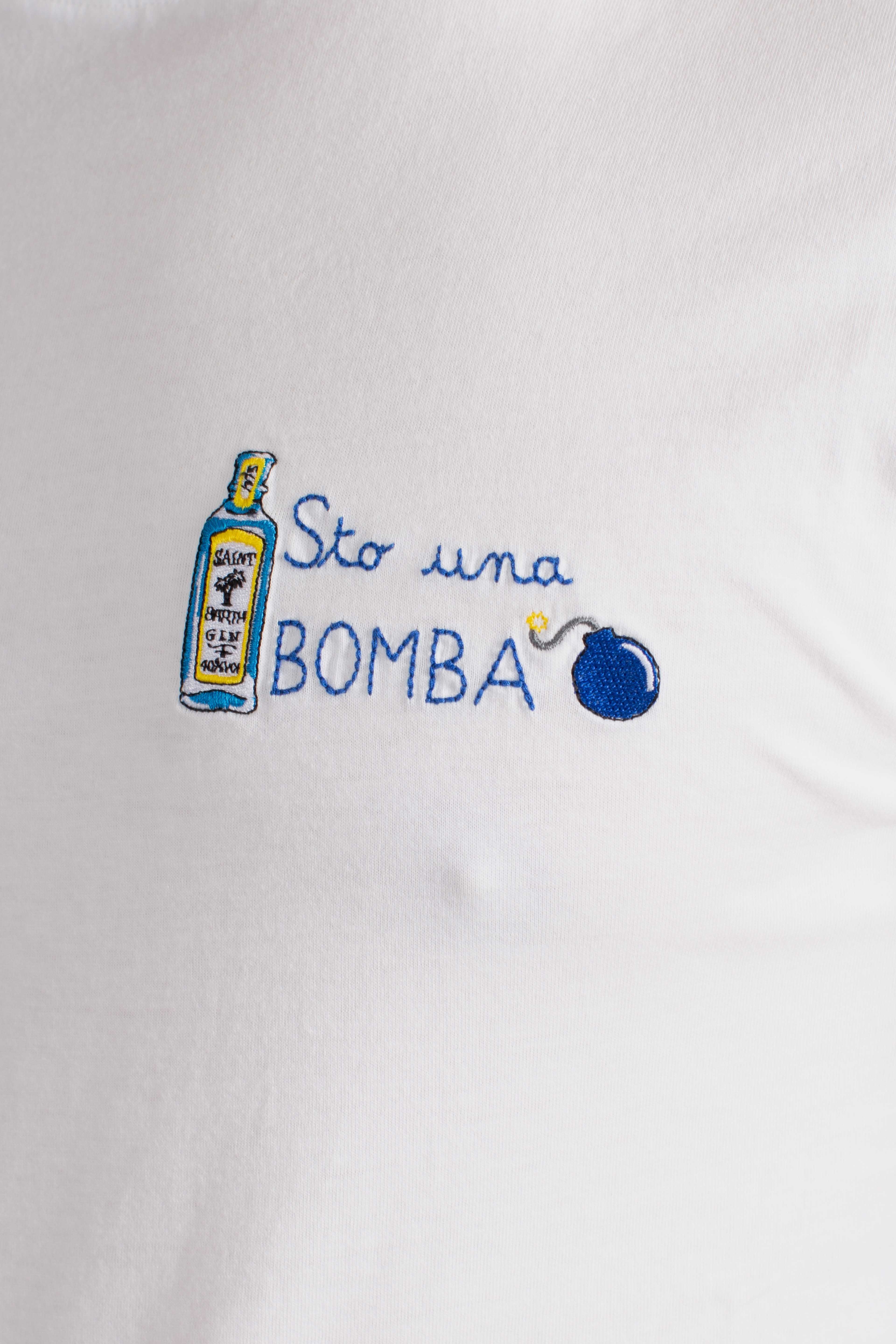 T-shirt Portofino white sto una bomba