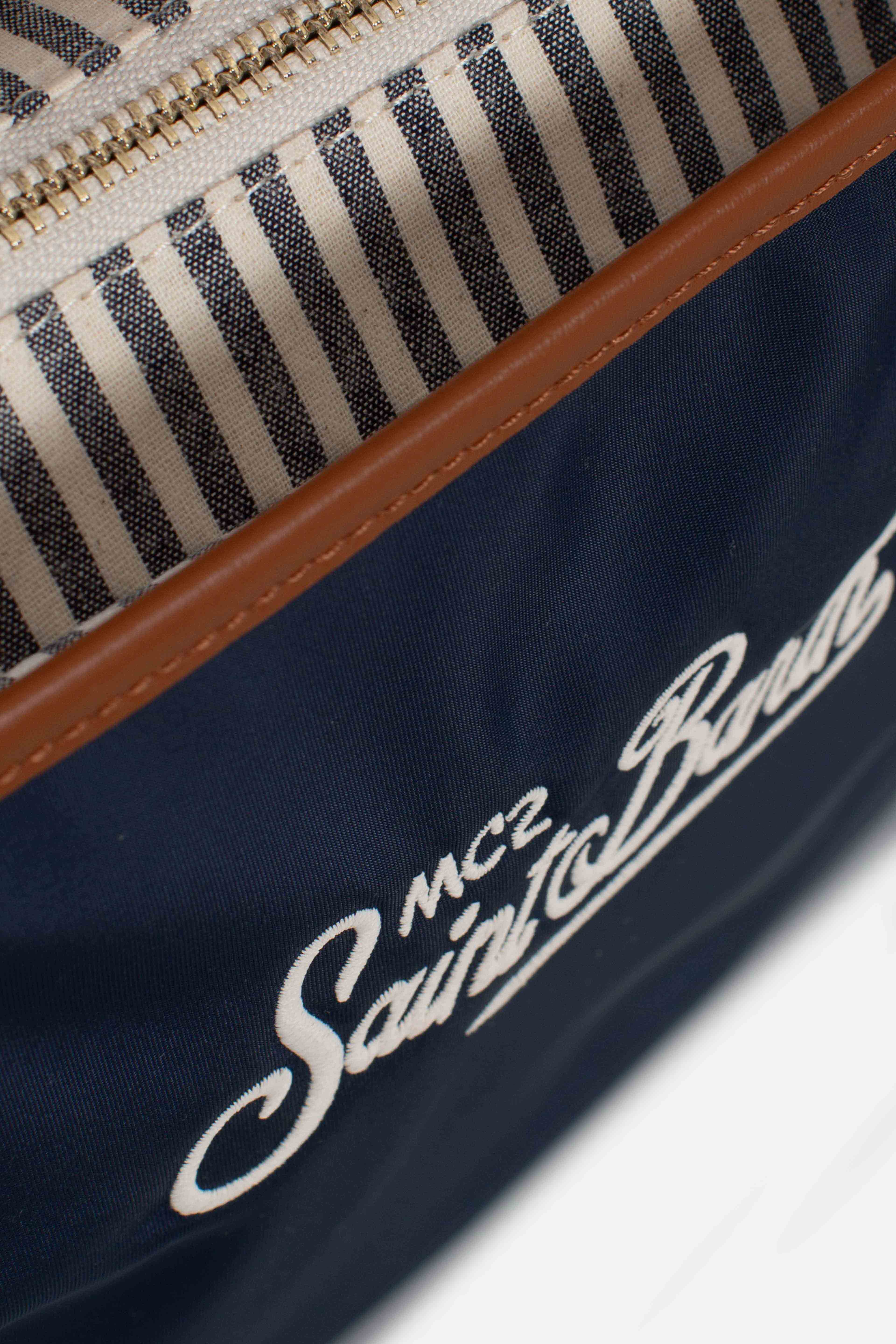 City bag mid nylon blu