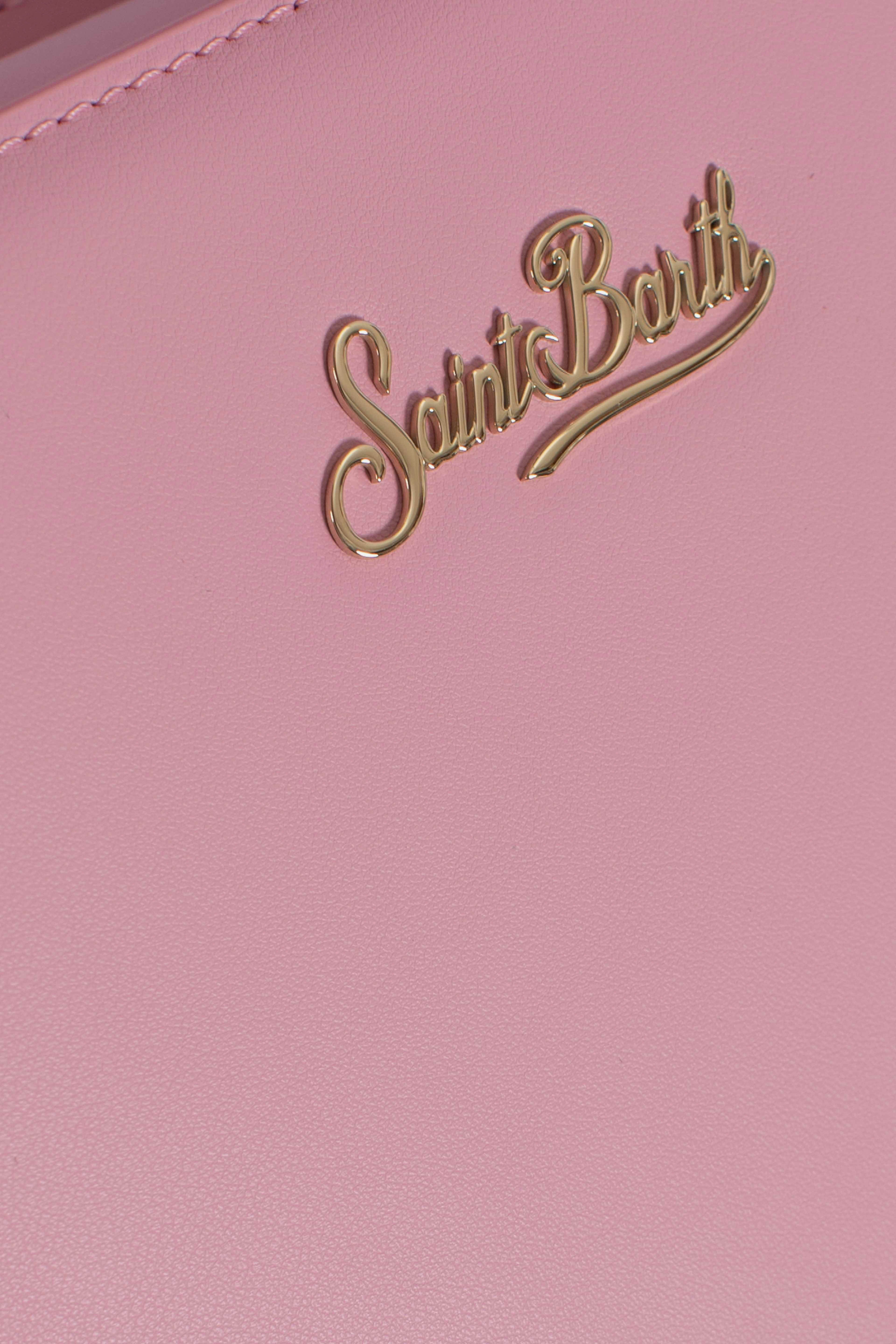 Shop bag mini leather pink
