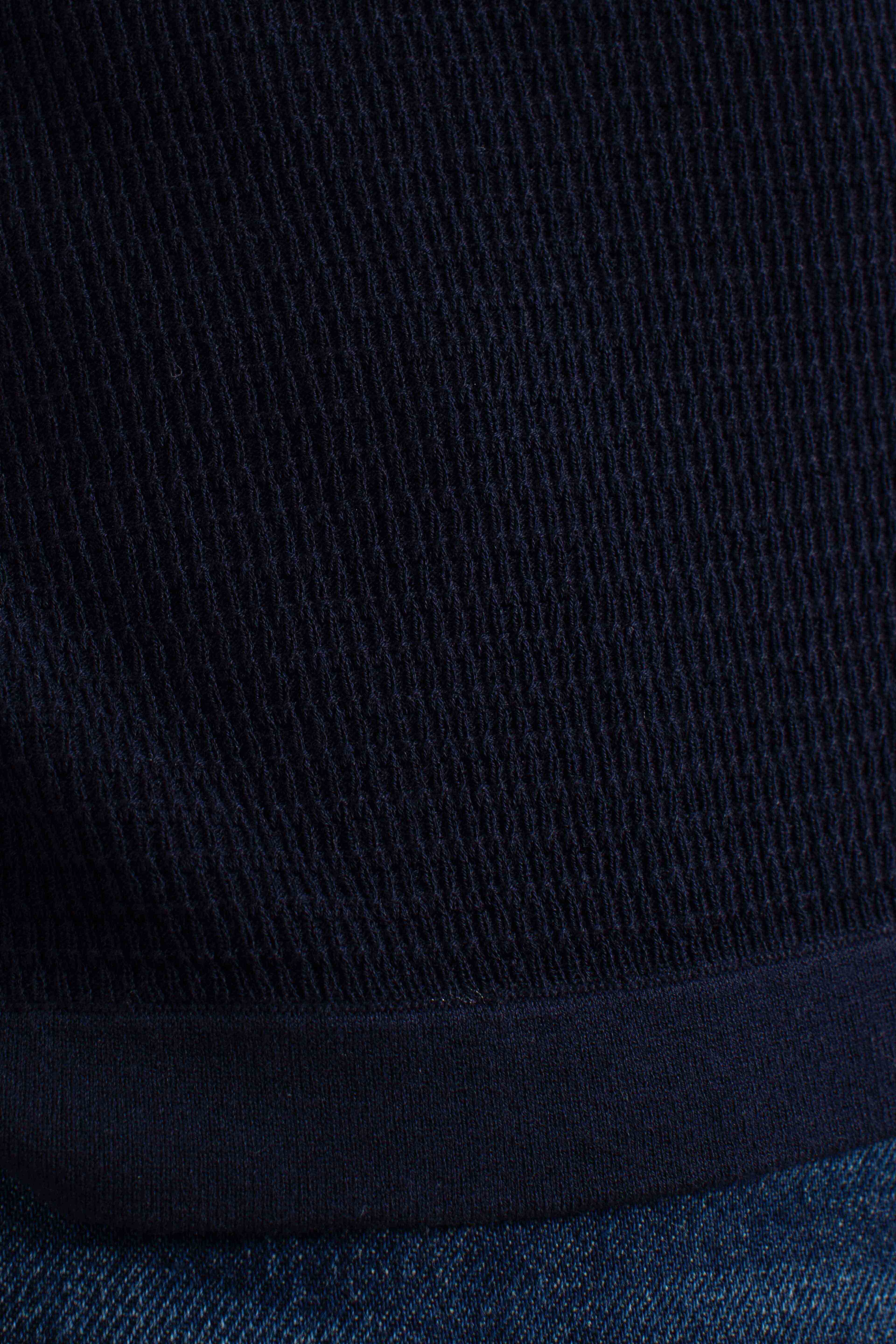 Polo Sloan waffle cotton blue navy
