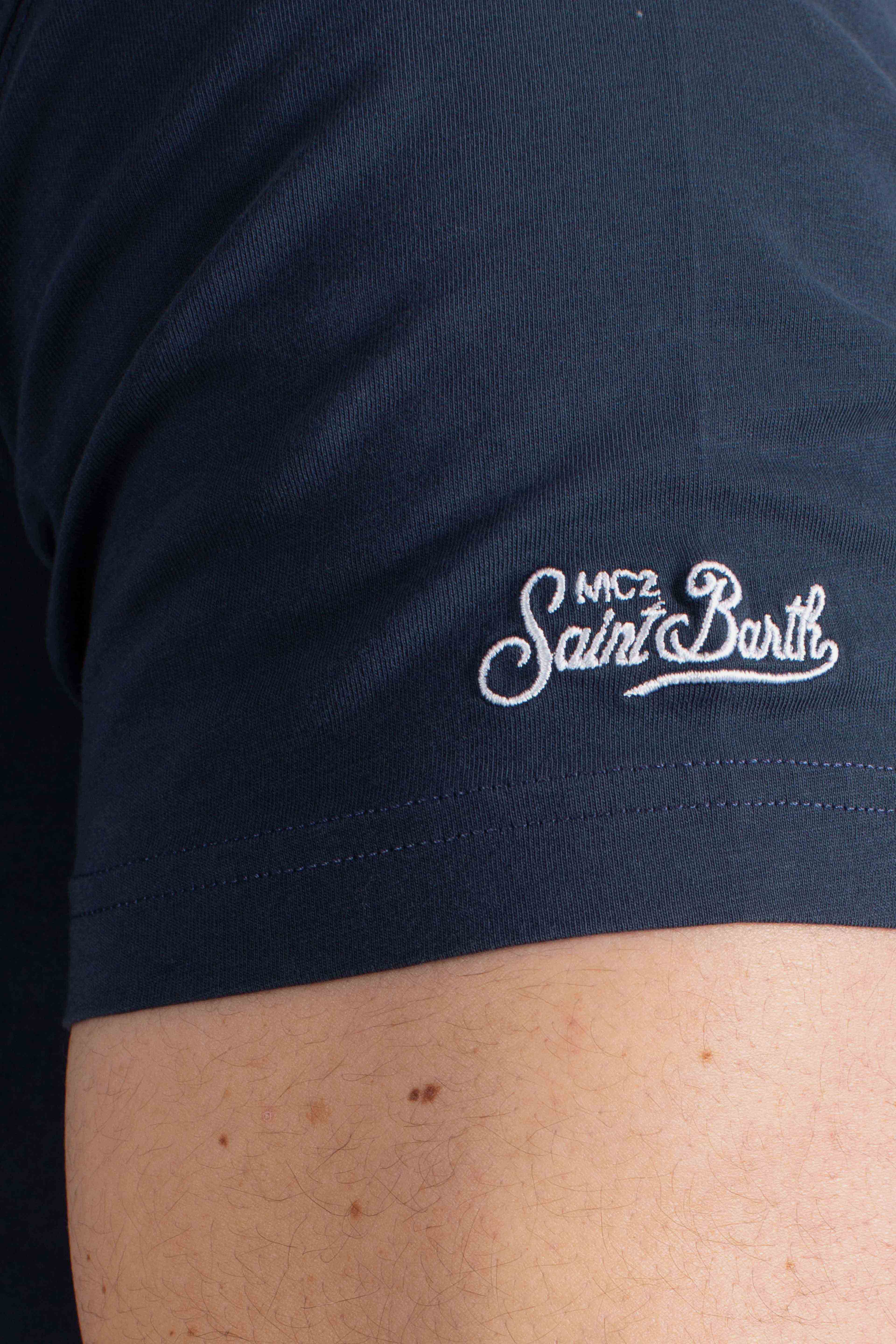 T-shirt Portland gin tonic summer blu