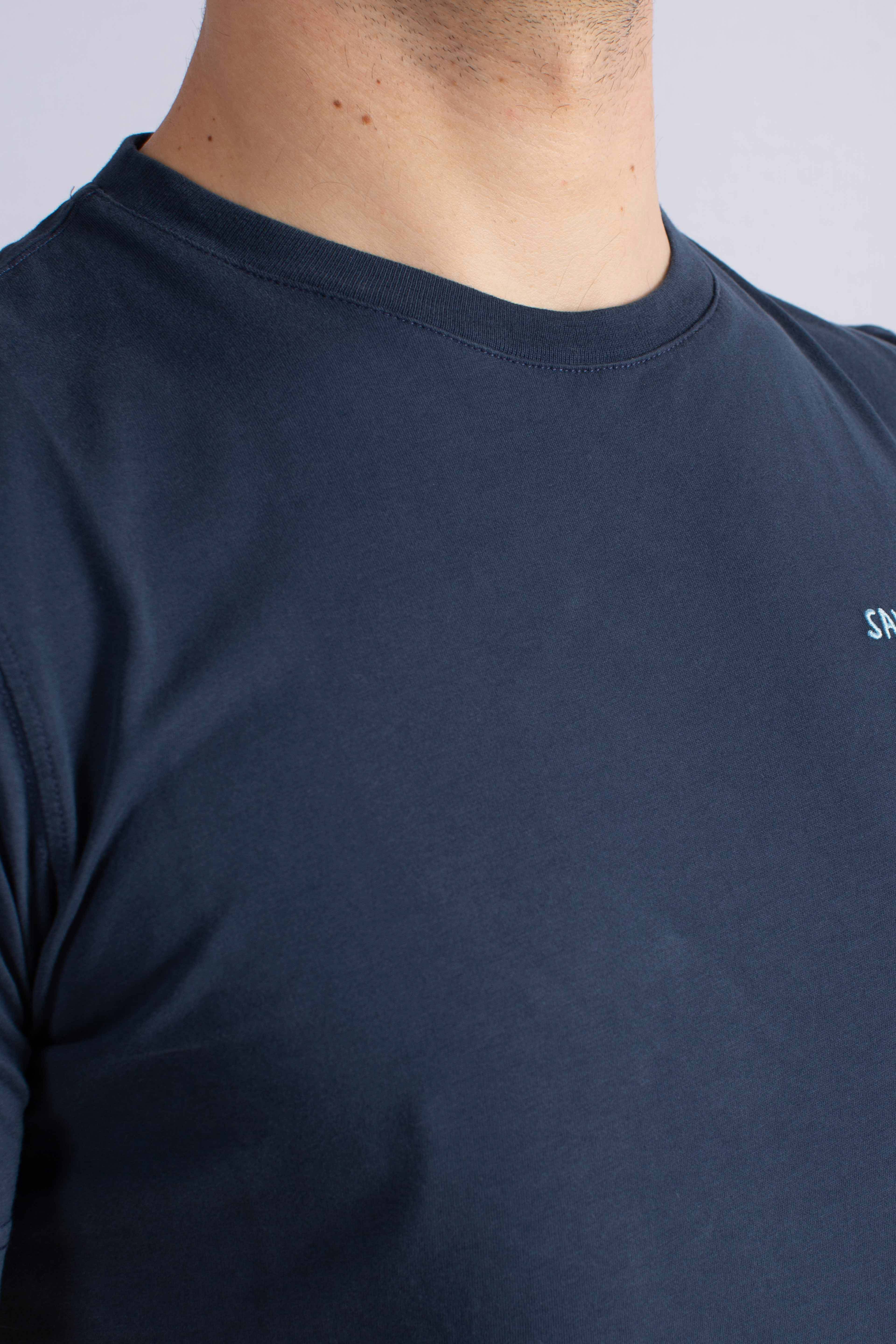T-shirt Portofino save tequila drink blu