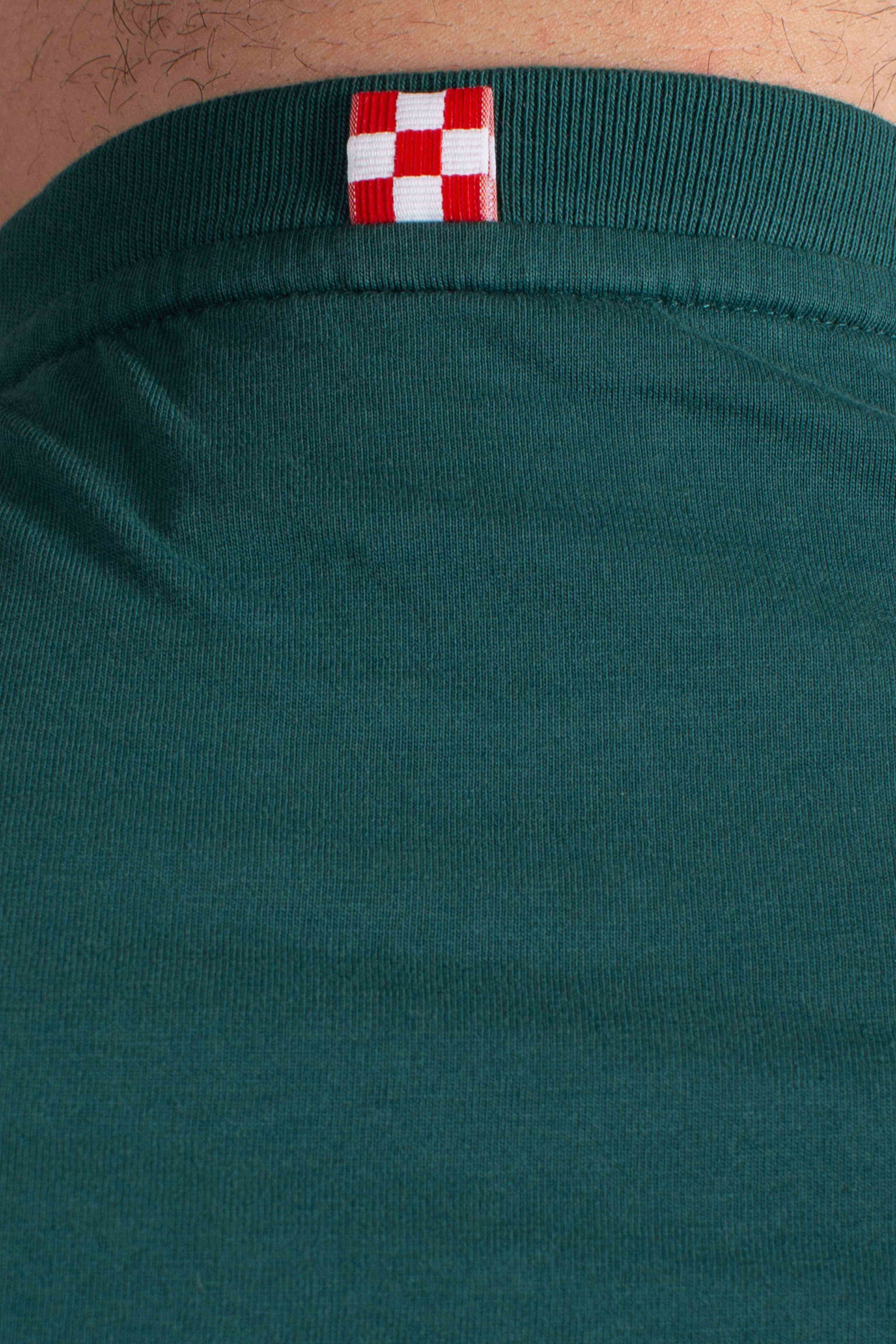 T-shirt Portofino long car green
