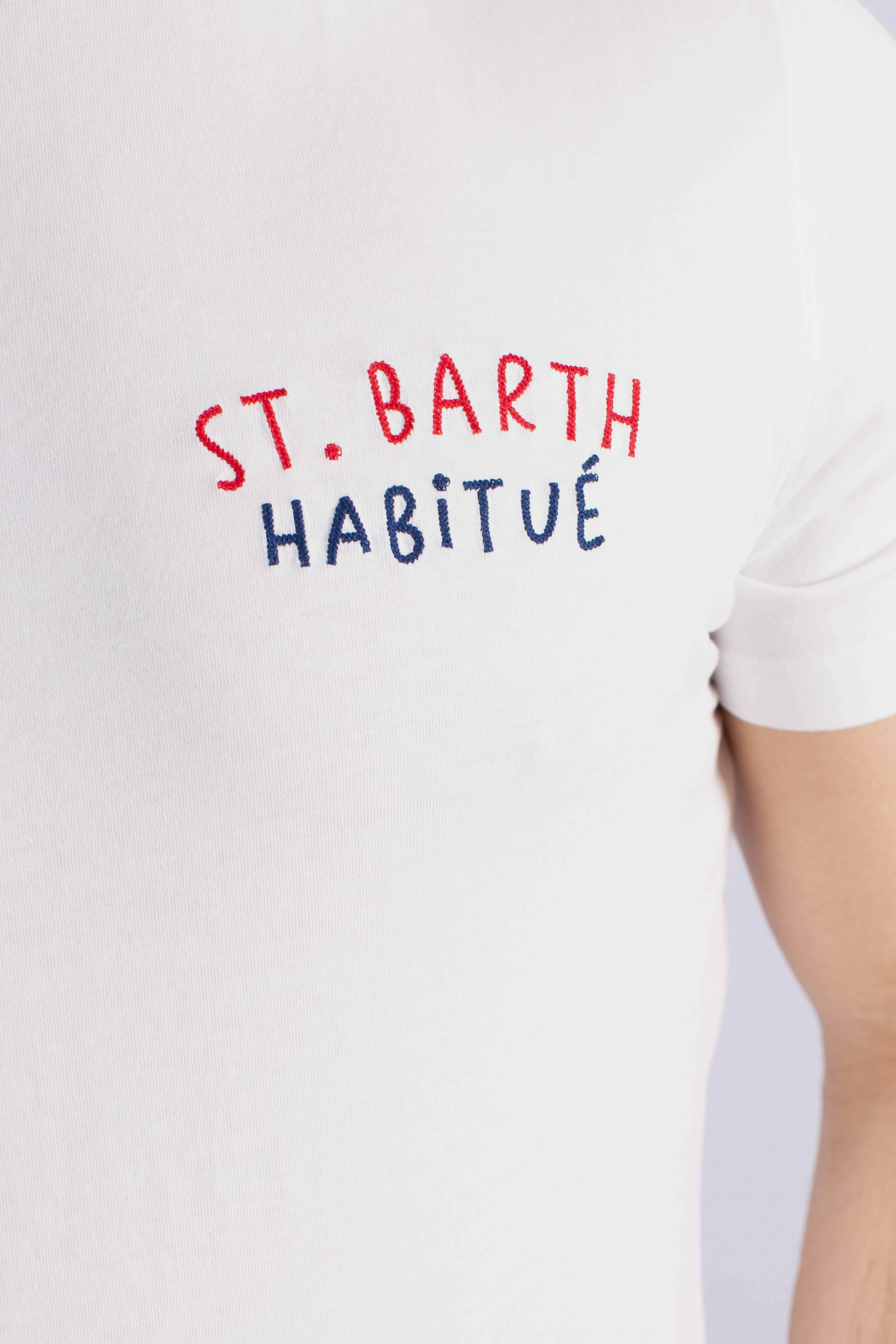 T-SHIRT PORTLAND ST.BARTH SUMMER WHITE