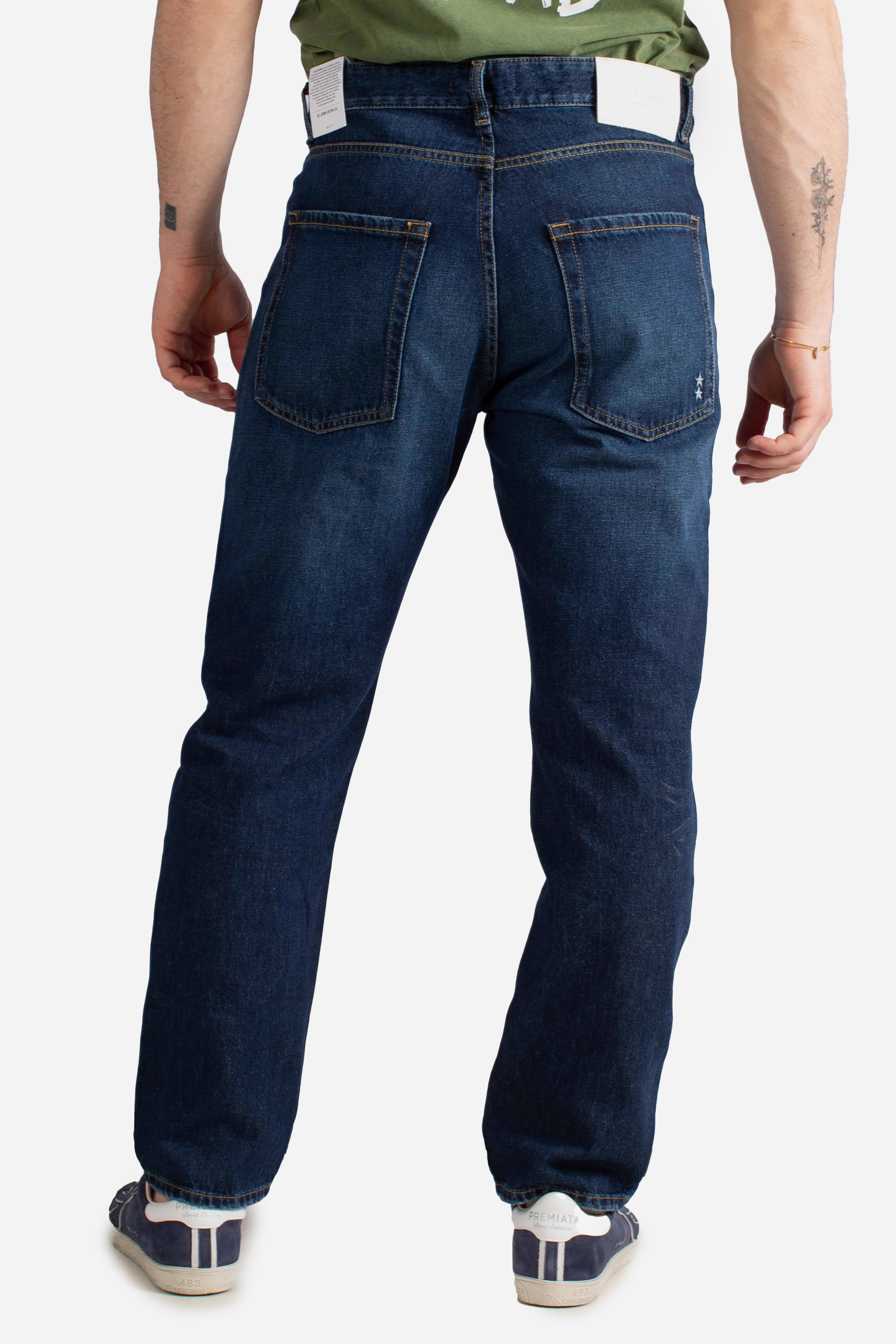 Jeans Icon Denim Josh in denim lavaggio scuro