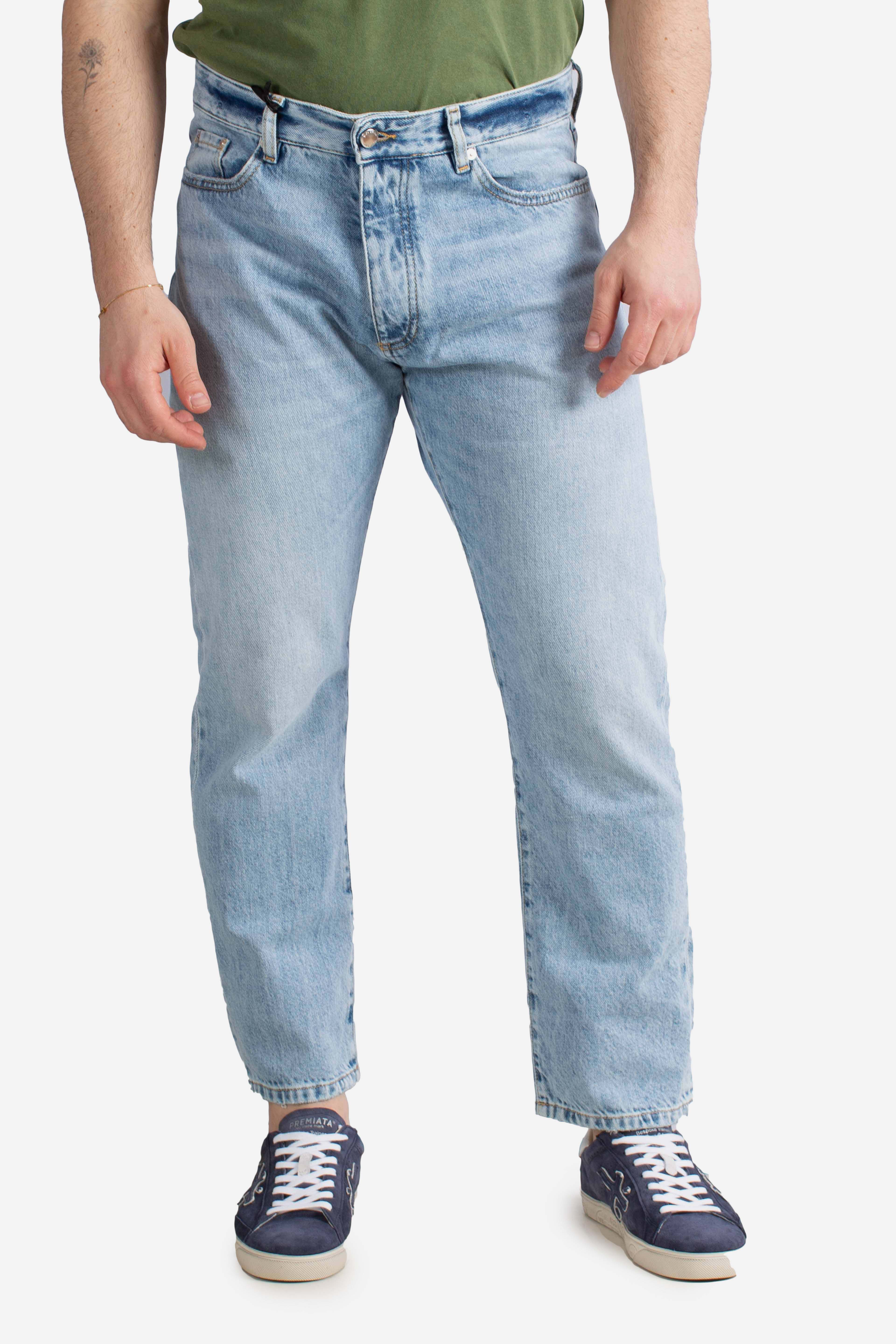 Jeans Icon Denim Josh in denim lavaggio chiaro