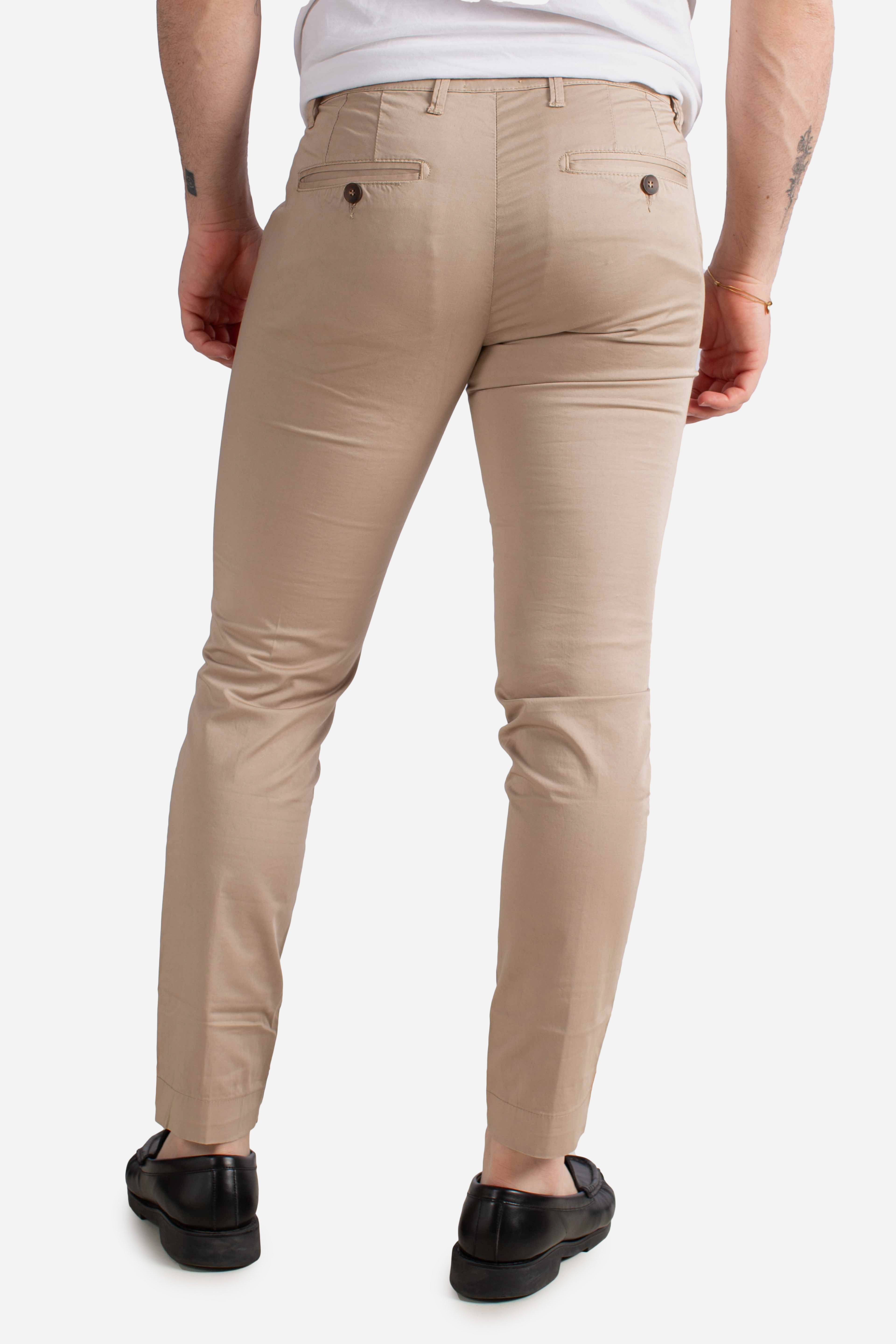 Pantalone Napoli beige scuro