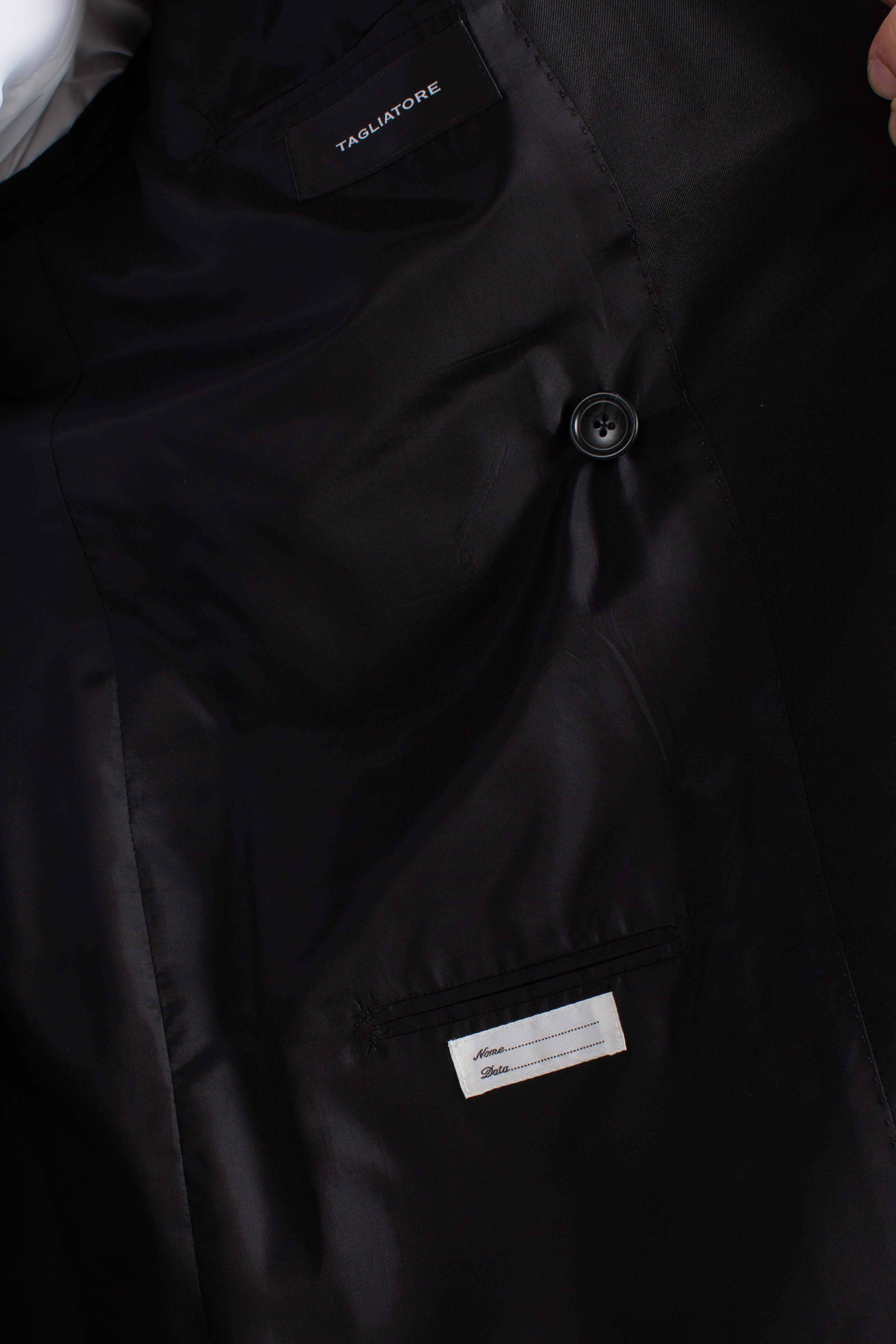 Abito Bruce Tagliatore doppiopetto nero