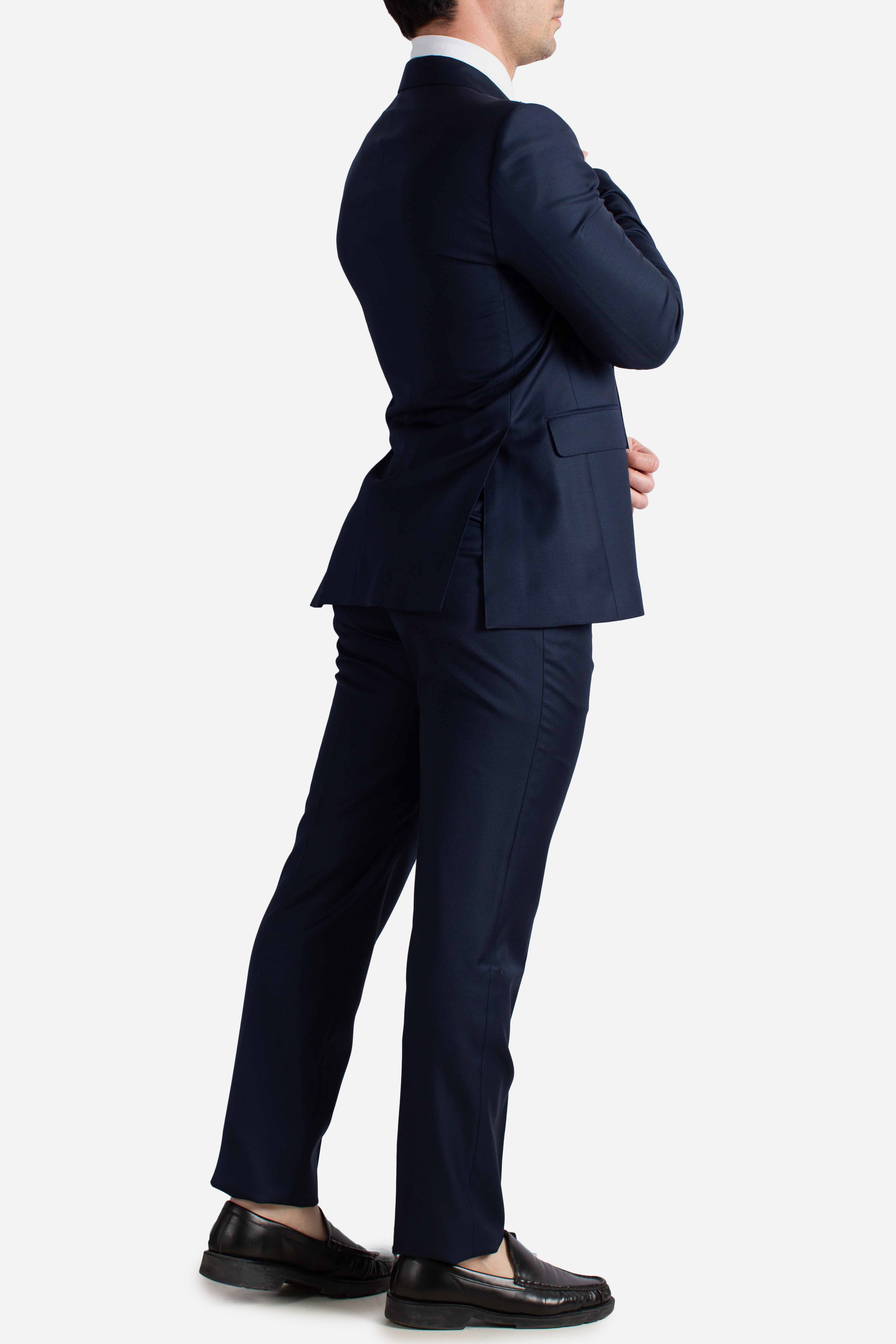 Abito Bruce Tagliatore doppiopetto blu navy