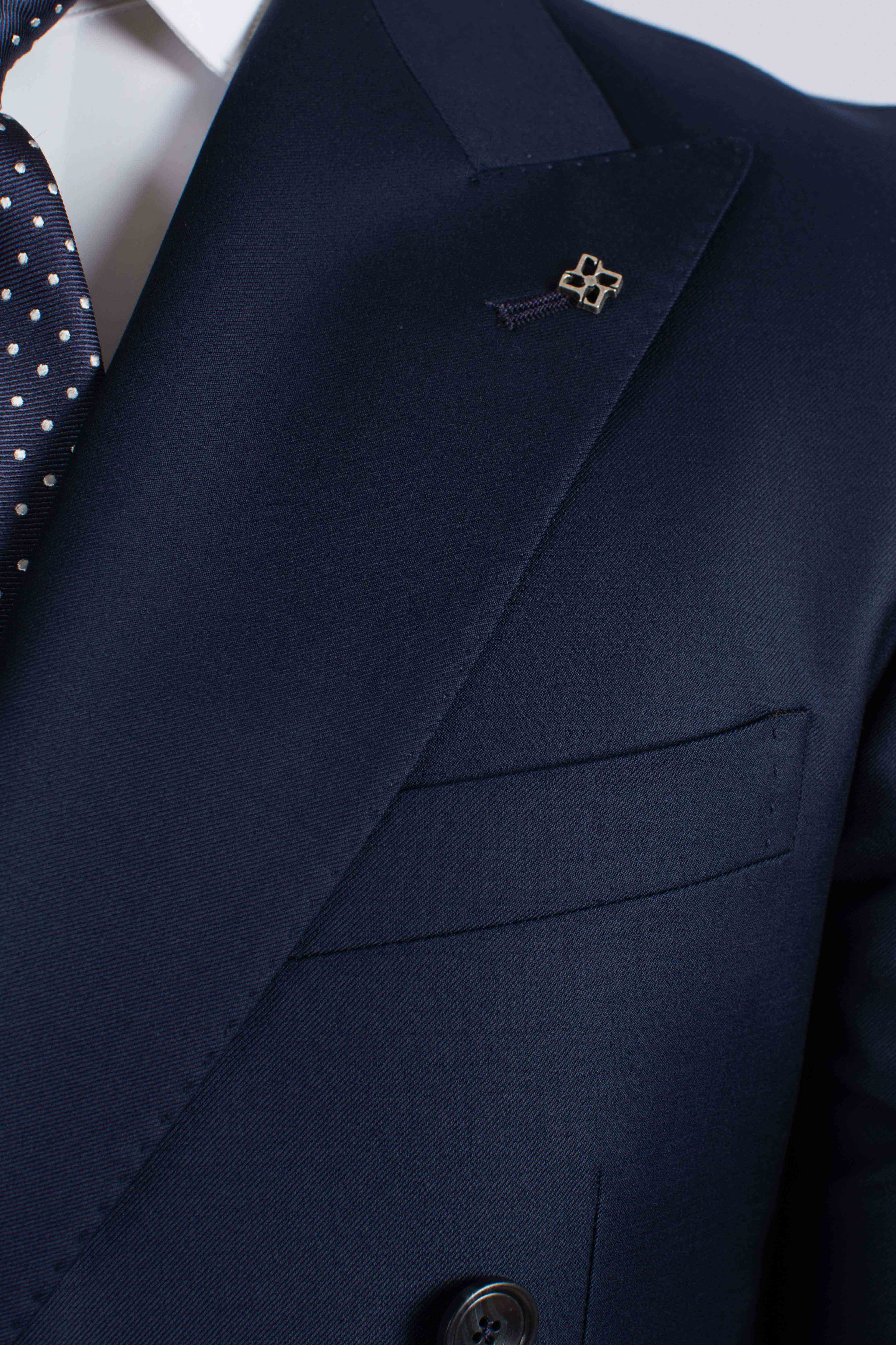 Abito Bruce Tagliatore doppiopetto blu navy