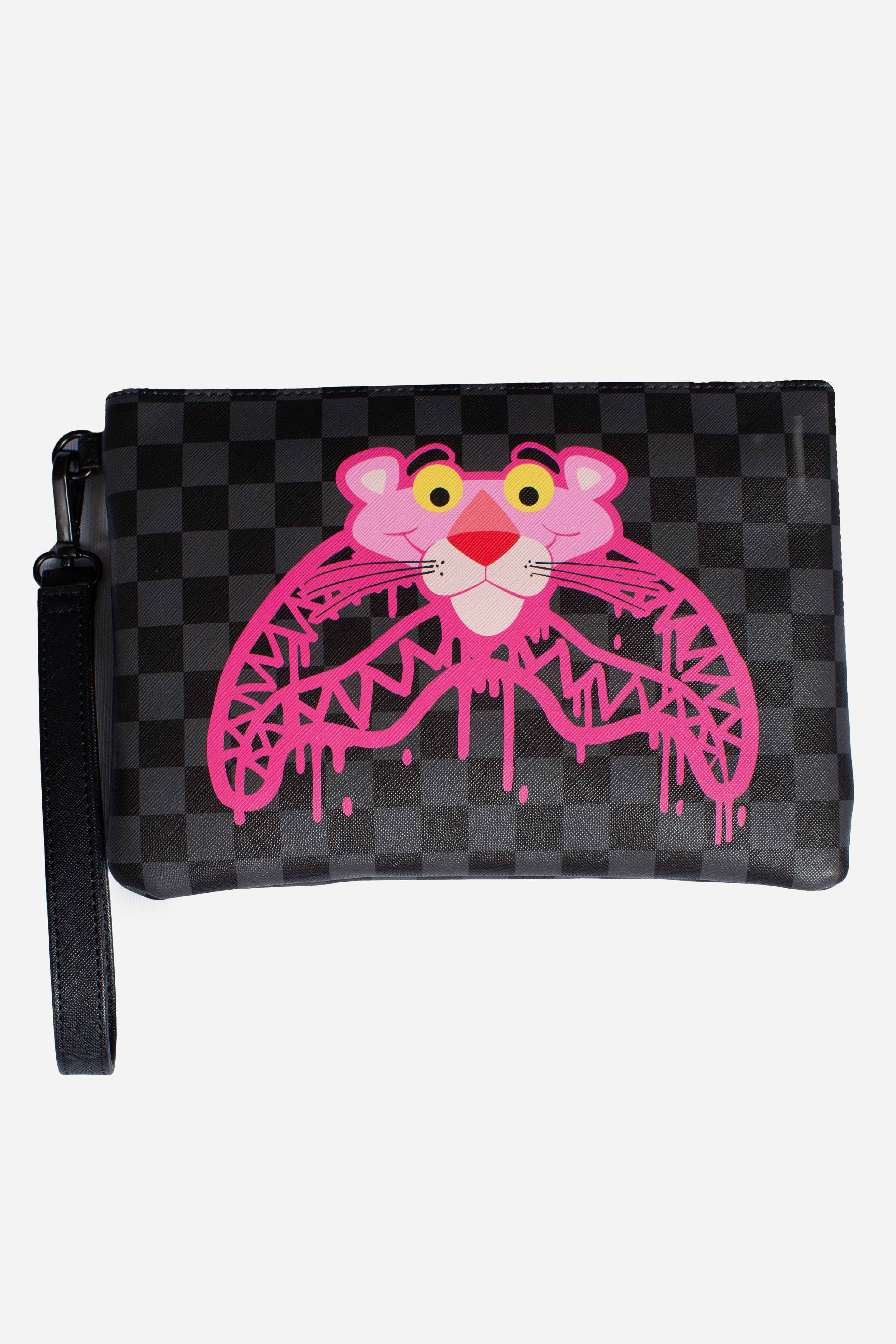 Pochette pink panter drippy diamonds crossbody